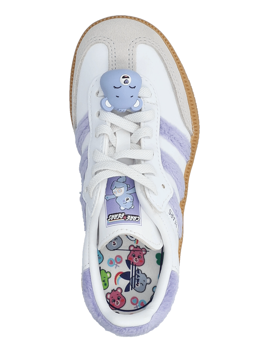 adidas Originals - SAMBA OG CF EL C - niedriger schnitt - lpurpl/ftwwht/bludaw - 3