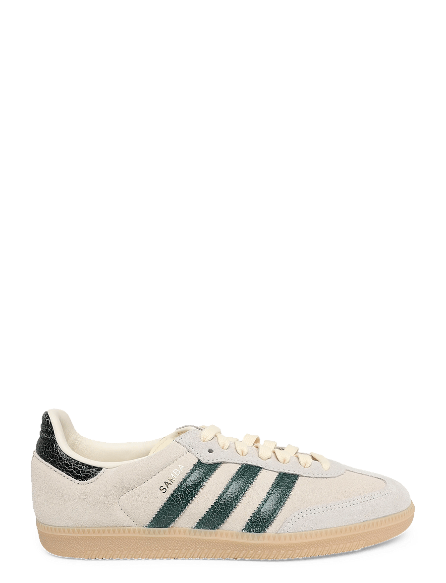 adidas Originals - SAMBA OG - niedriger schnitt - crewht/cgreen/magbei - 2