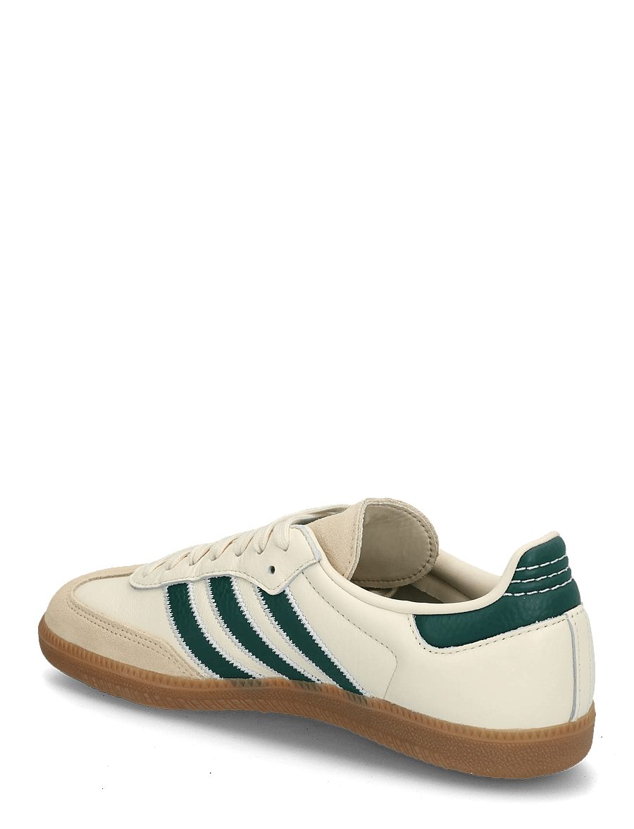 adidas Originals - SAMBA OG - låga sneakers - crewht/cgreen/gum4 - 1