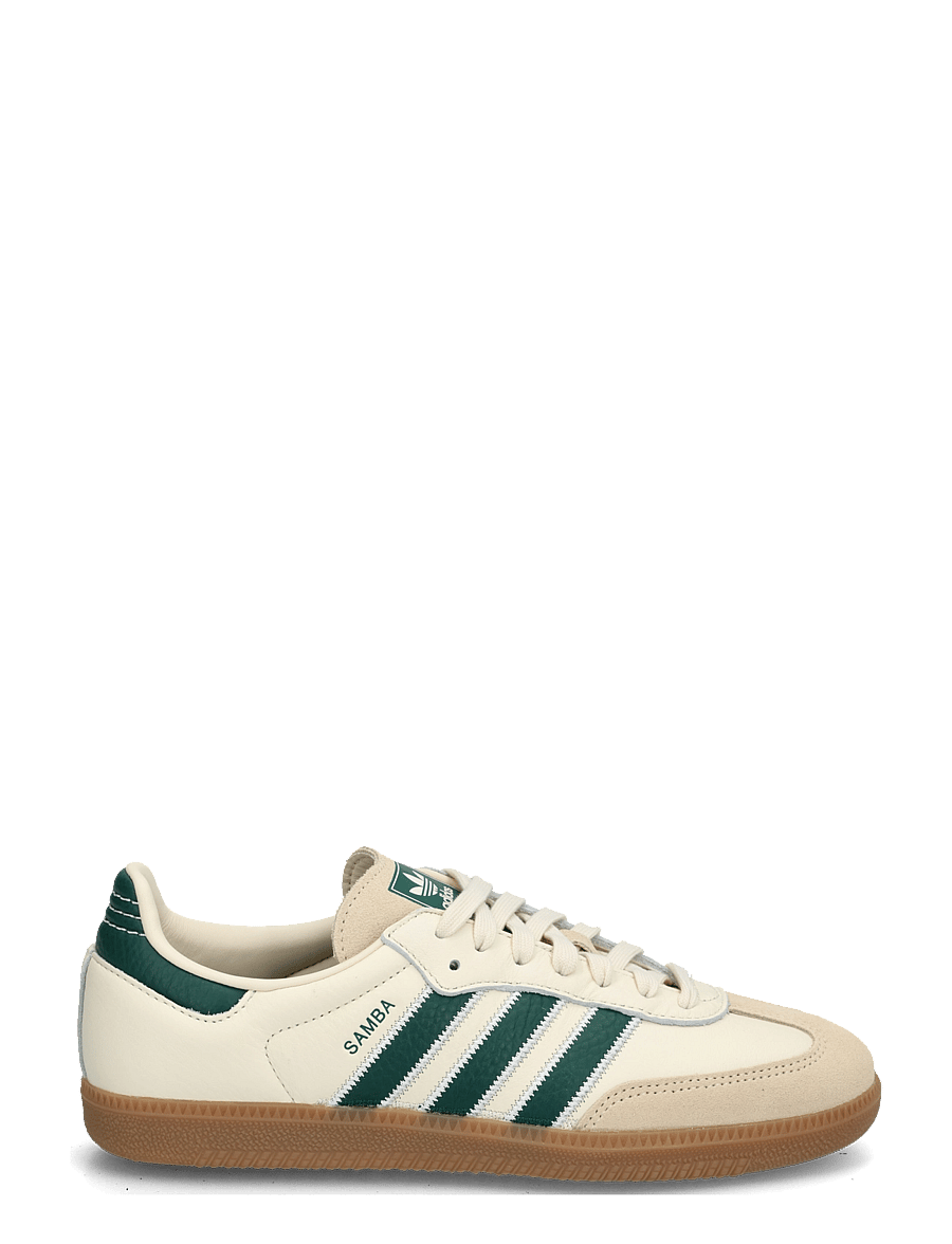 adidas Originals - SAMBA OG - niedriger schnitt - crewht/cgreen/gum4 - 2