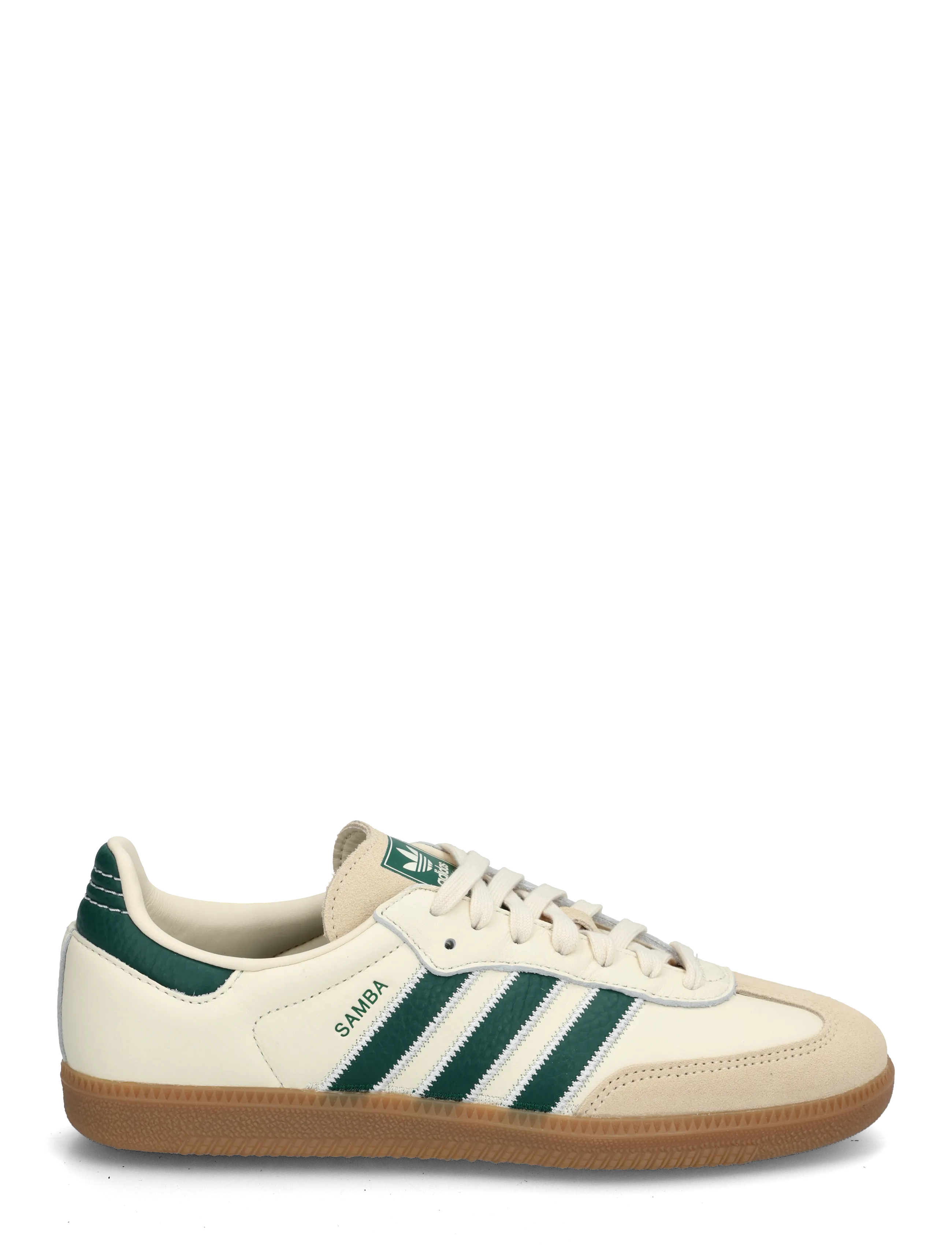 adidas Originals - SAMBA OG - låga sneakers - crewht/cgreen/gum4 - 2