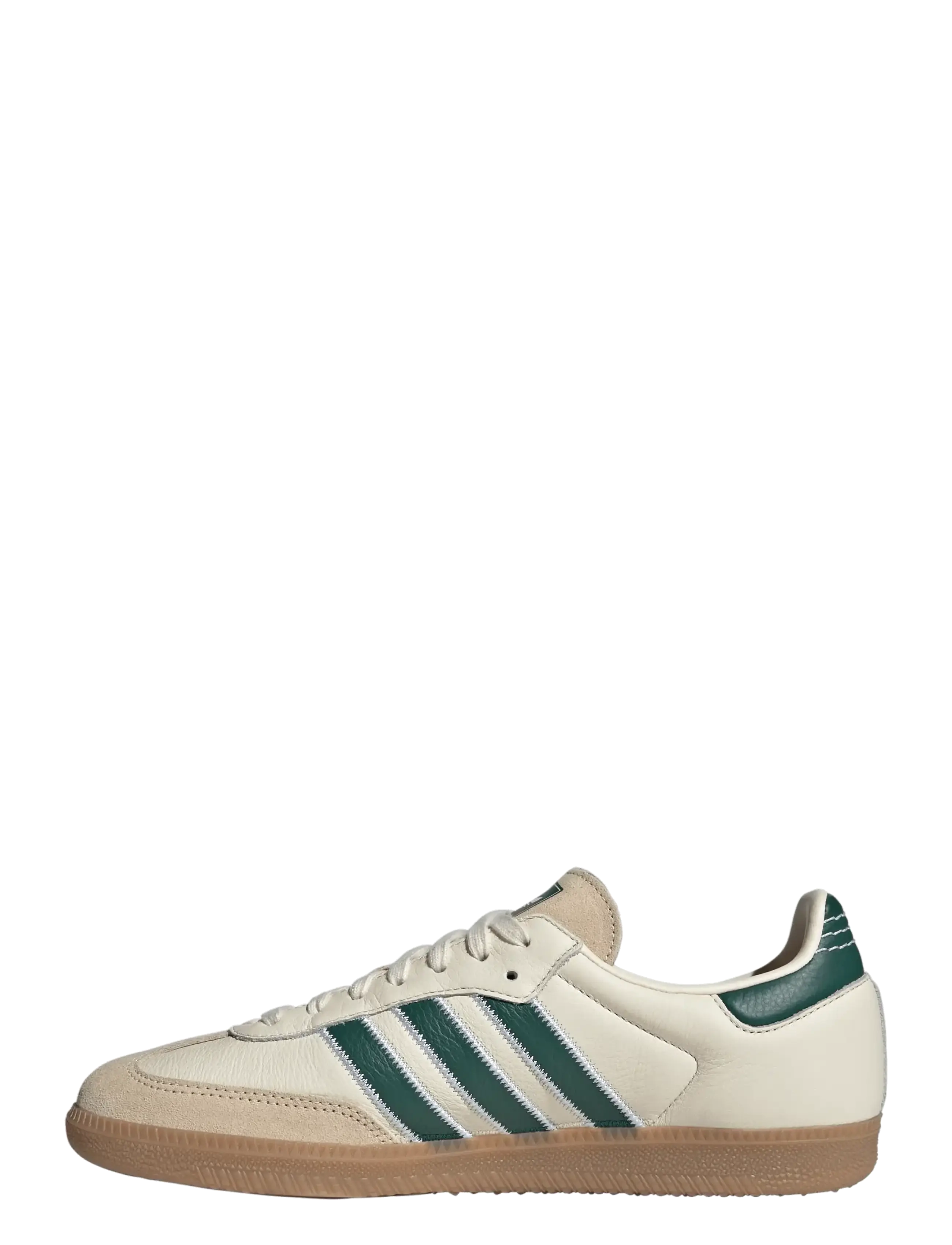 adidas Originals - SAMBA OG - niedriger schnitt - crewht/cgreen/gum4 - 1