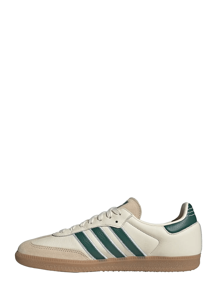 adidas Originals - SAMBA OG - niedriger schnitt - crewht/cgreen/gum4 - 1