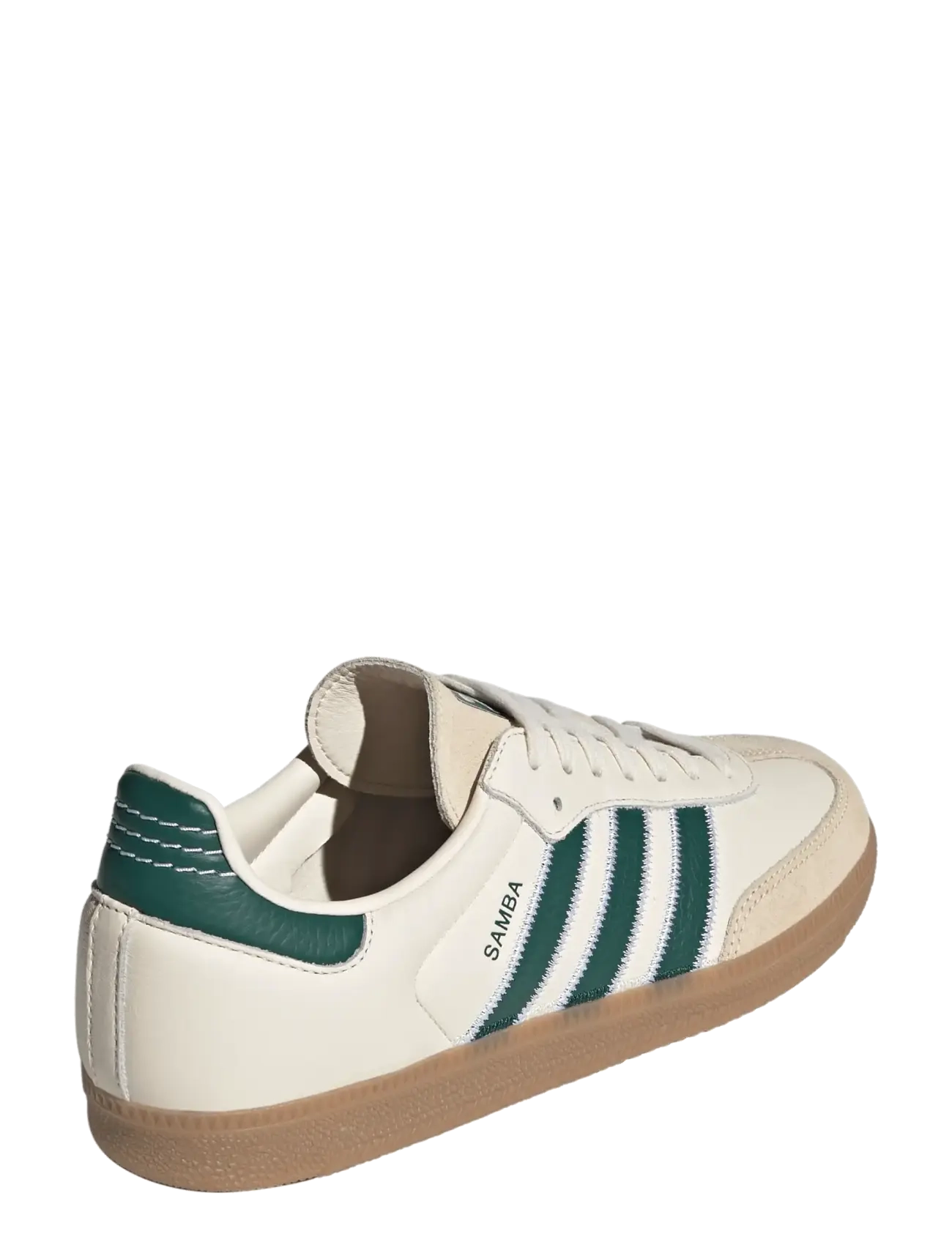adidas Originals - SAMBA OG - niedriger schnitt - crewht/cgreen/gum4 - 2