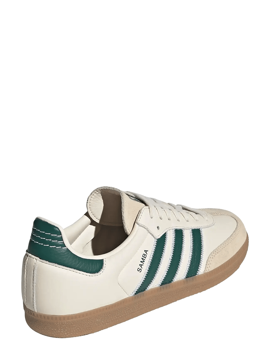 adidas Originals - SAMBA OG - niedriger schnitt - crewht/cgreen/gum4 - 2