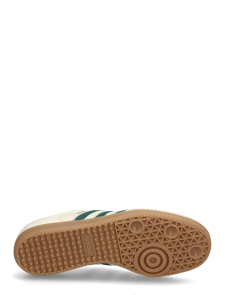 adidas Originals - SAMBA OG - låga sneakers - crewht/cgreen/gum4 - 4
