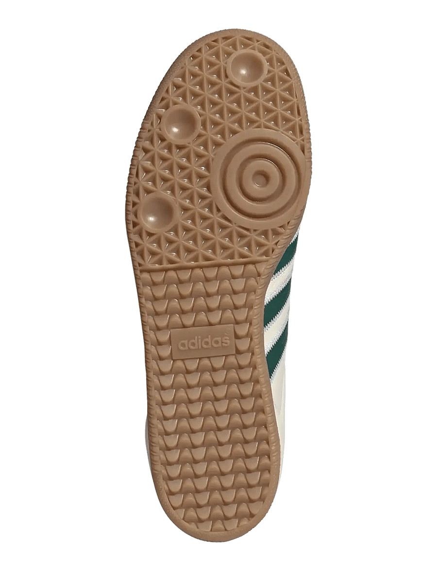 adidas Originals - SAMBA OG - niedriger schnitt - crewht/cgreen/gum4 - 4