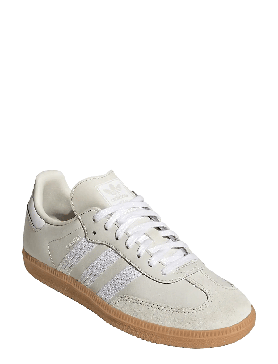 adidas Originals - SAMBA OG J - low-top sneakers - orbgry/ftwwht/gum3 - 0