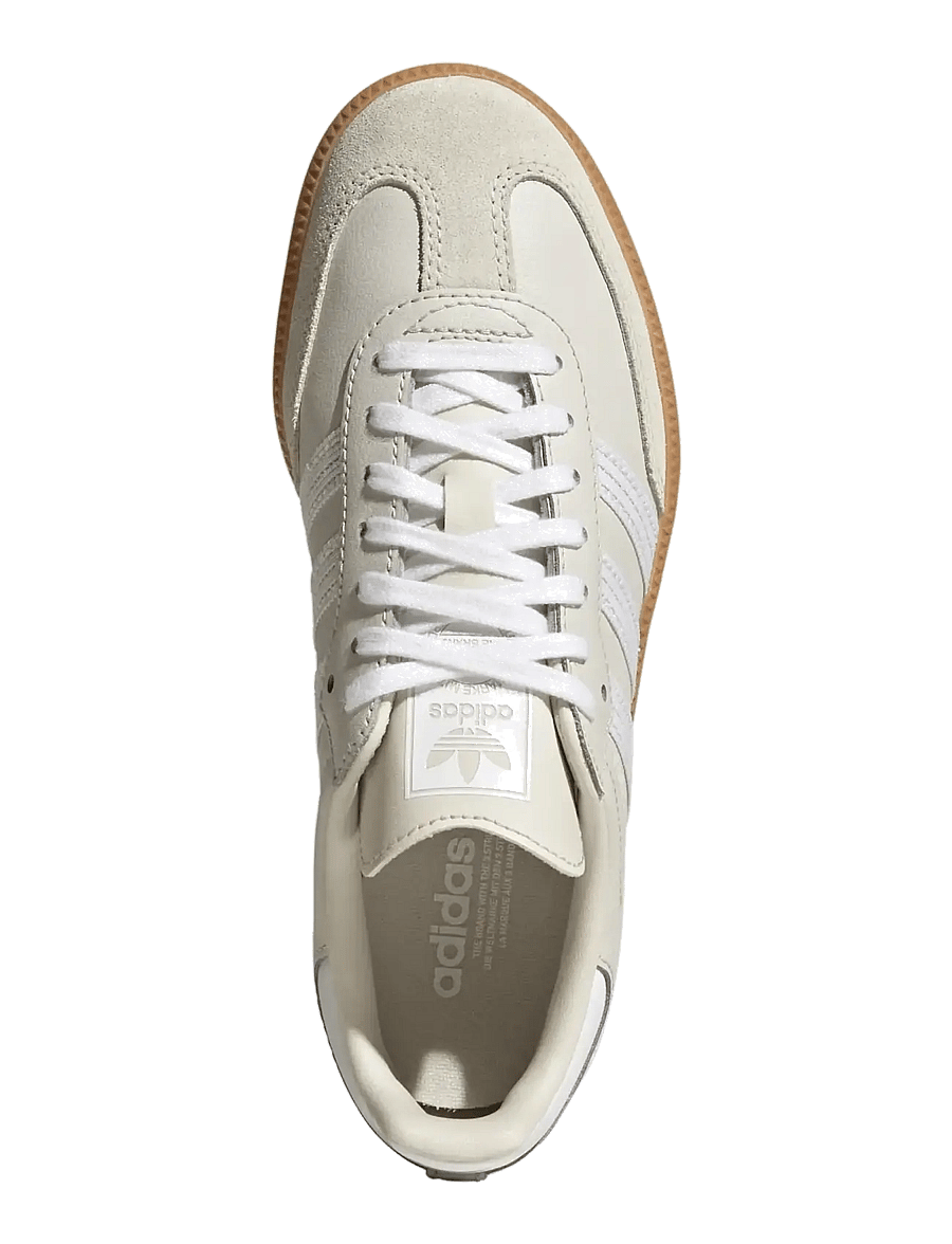 adidas Originals - SAMBA OG J - low-top sneakers - orbgry/ftwwht/gum3 - 4
