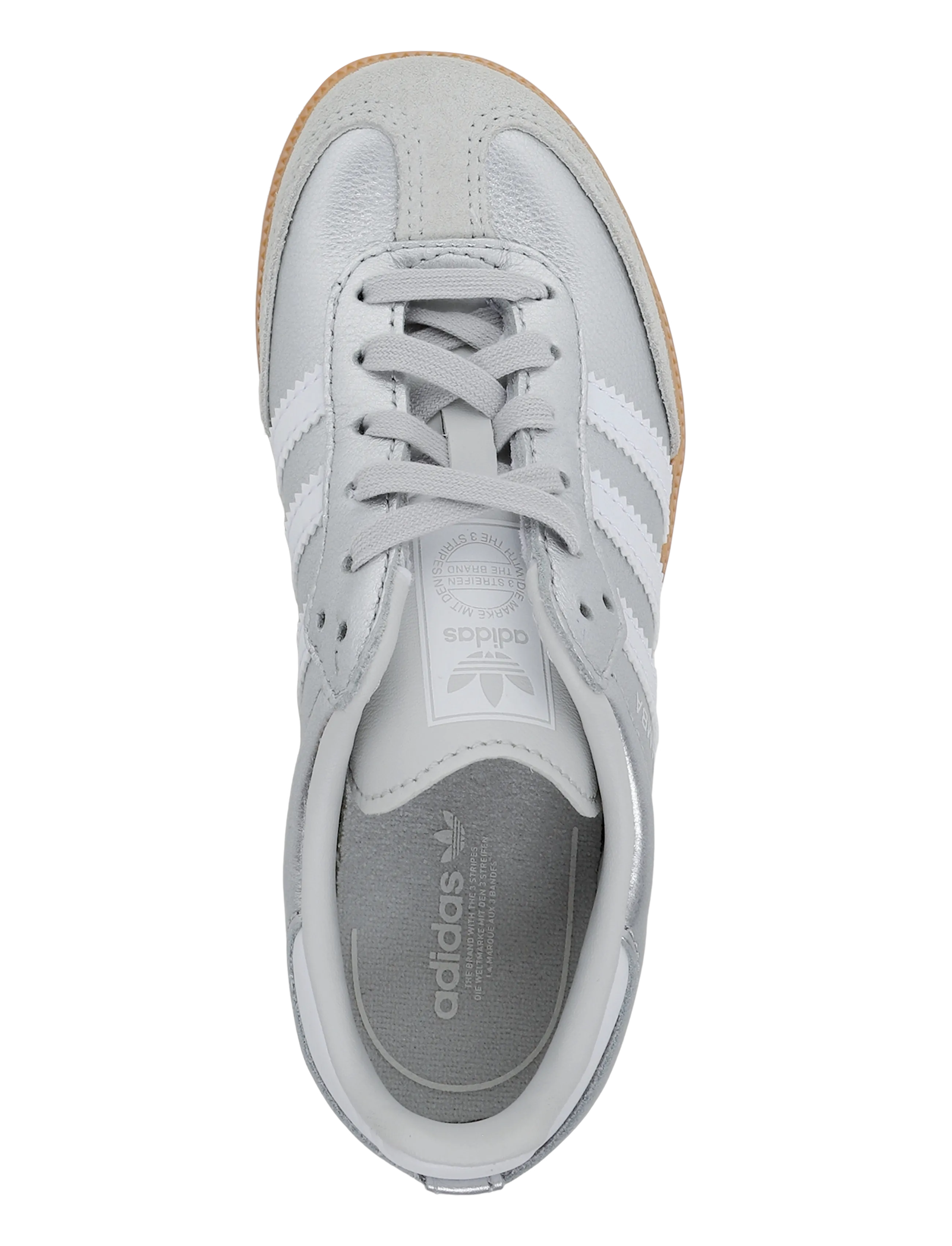 adidas Originals - SAMBA OG C - silvmt/ftwwht/gum2 - 3