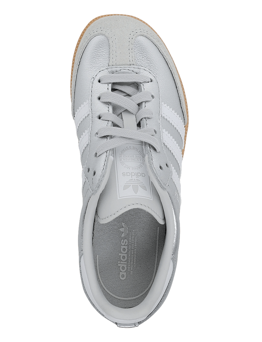 adidas Originals - SAMBA OG C - niedriger schnitt - silvmt/ftwwht/gum2 - 3