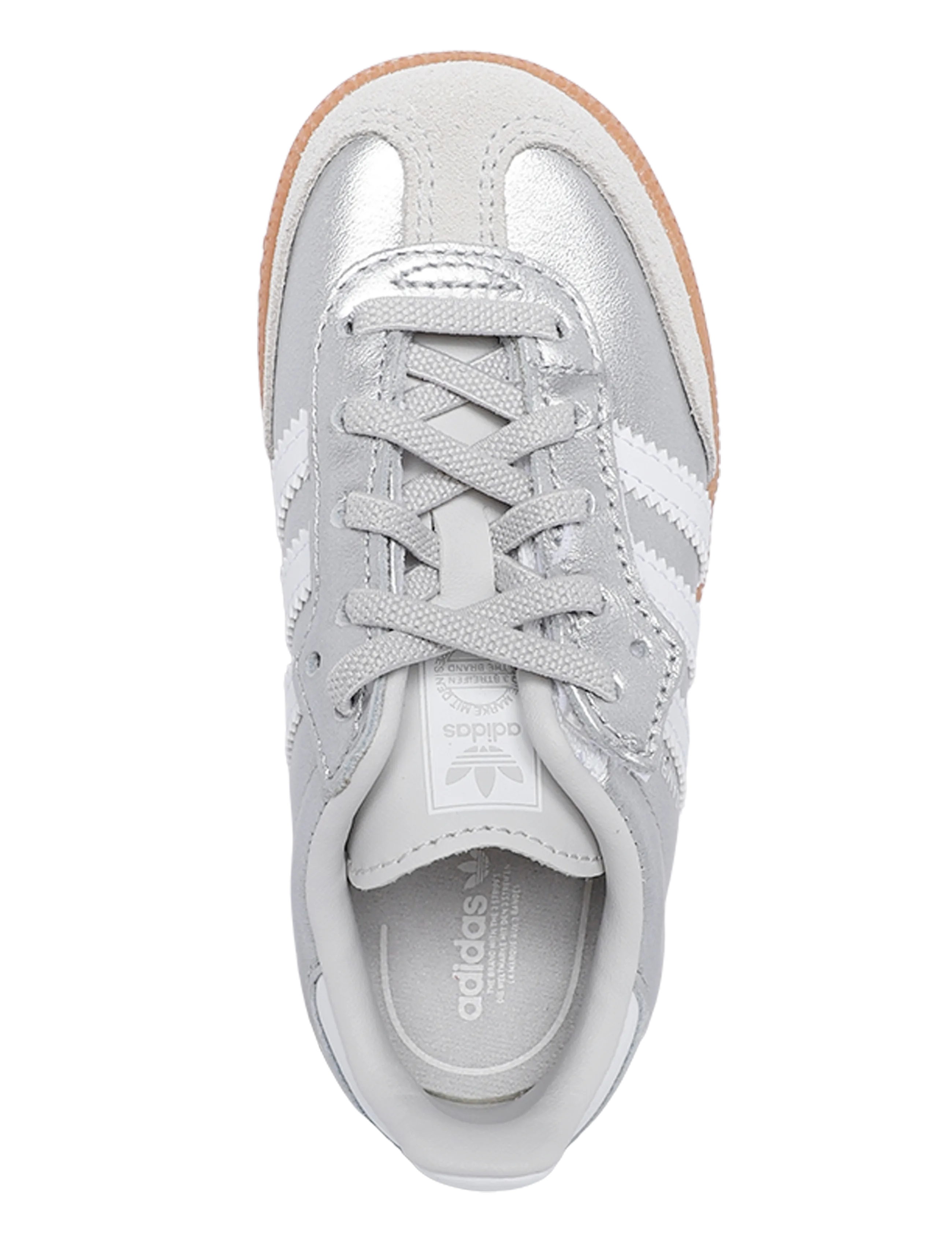 adidas Originals - SAMBA OG CF EL I - tennised - silvmt/ftwwht/gum2 - 4
