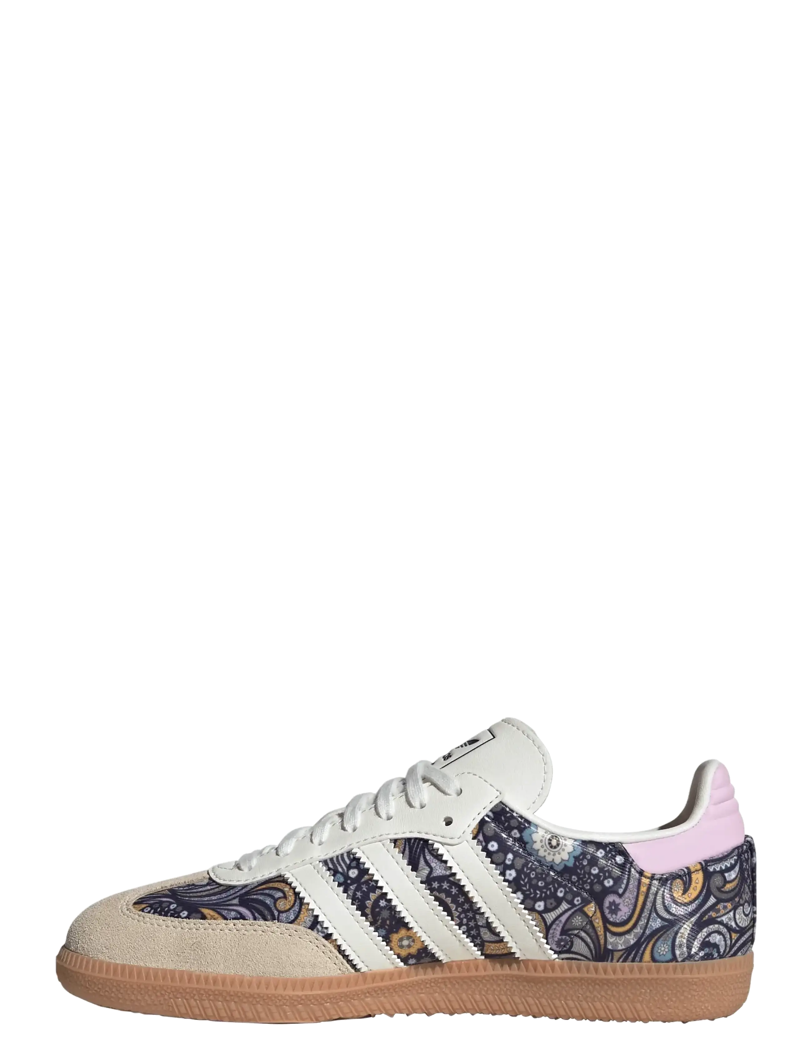 adidas Originals - SAMBA OG J - lave sneakers - cwhite/orcfus/gum2 - 2