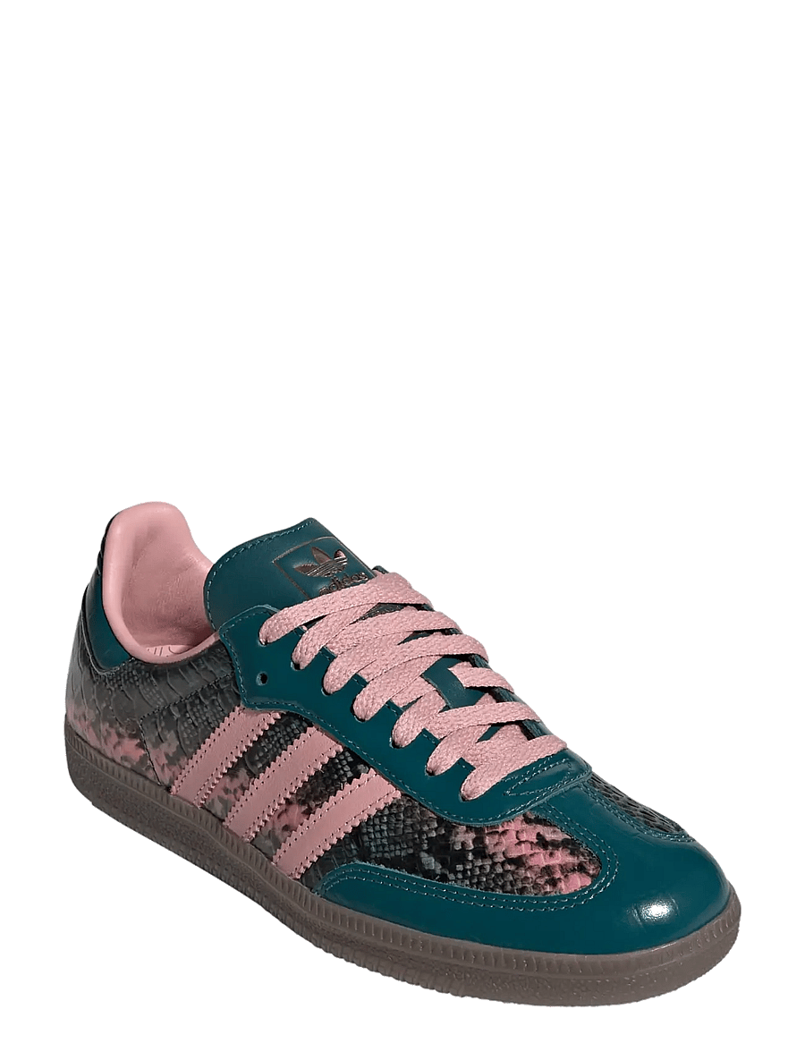 adidas Originals - SAMBA OG W - låga sneakers - ricgrn/wonmau/goldmt - 0