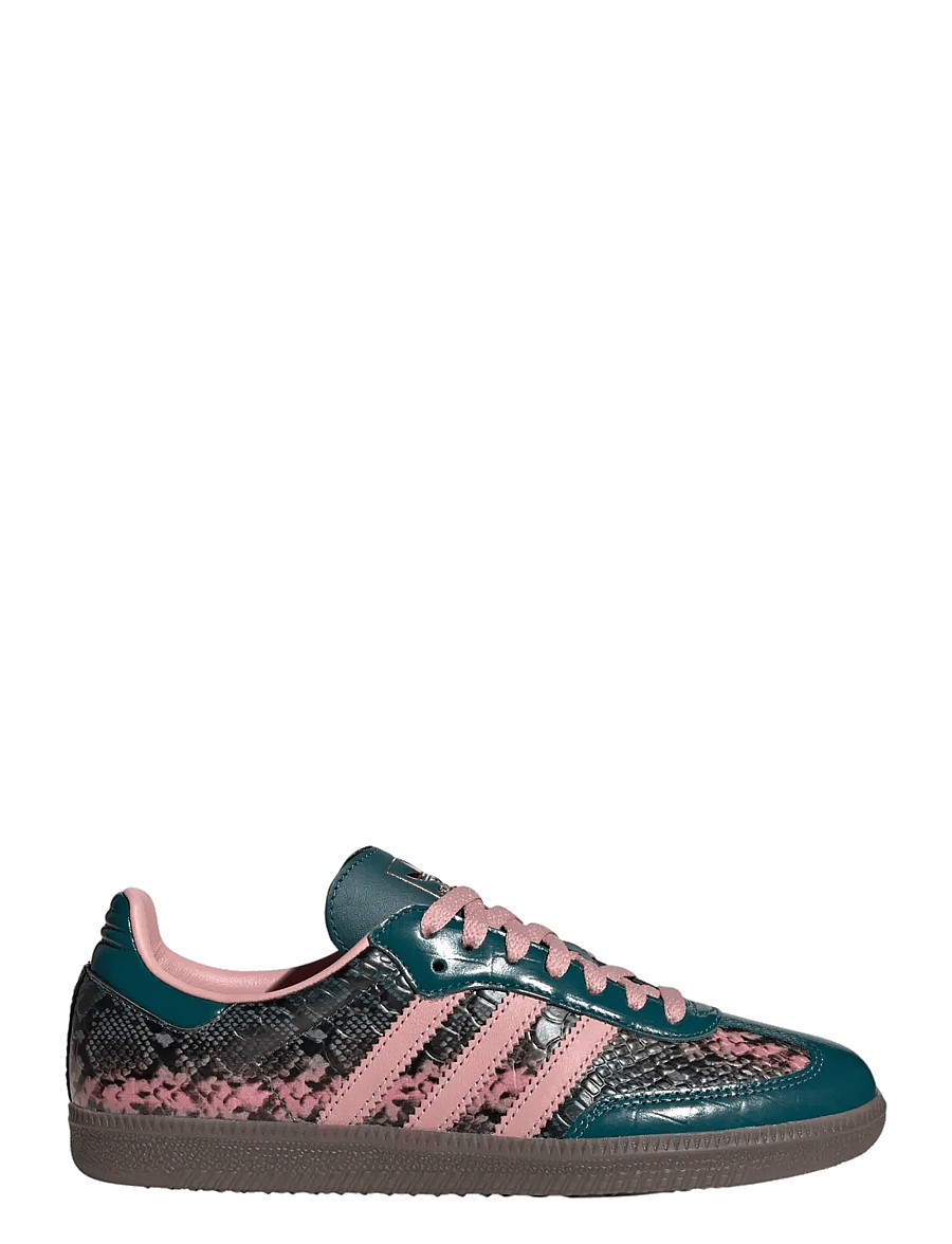 adidas Originals - SAMBA OG W - låga sneakers - ricgrn/wonmau/goldmt - 1