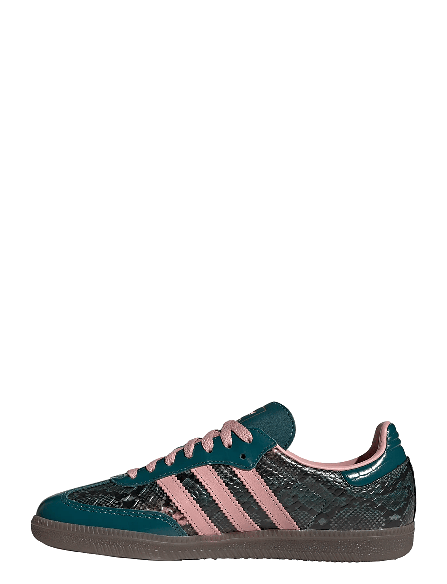 adidas Originals - SAMBA OG W - låga sneakers - ricgrn/wonmau/goldmt - 2