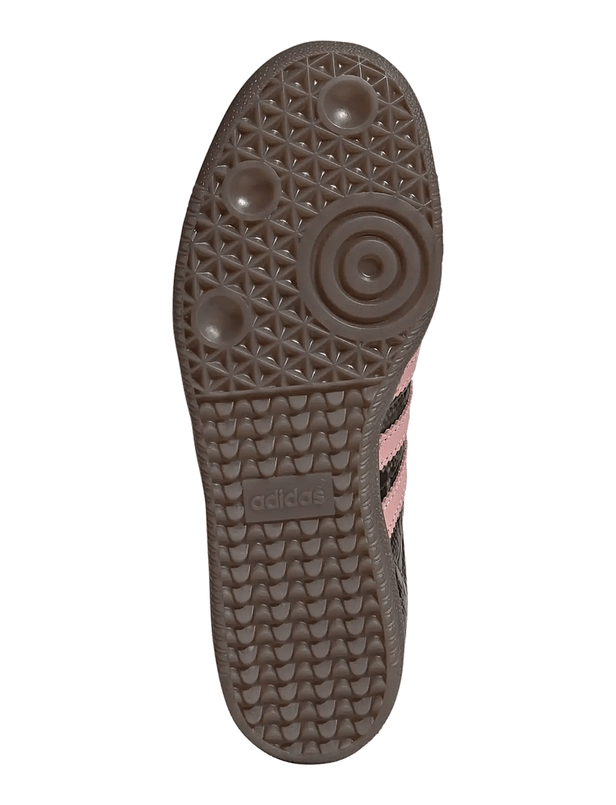 adidas Originals - SAMBA OG W - låga sneakers - ricgrn/wonmau/goldmt - 5