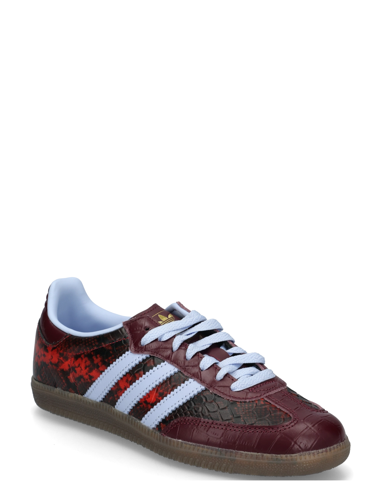 adidas Originals SAMBA OG W - Jalanõud - MAROON/BLUDAW/GOLDMT / burgundy