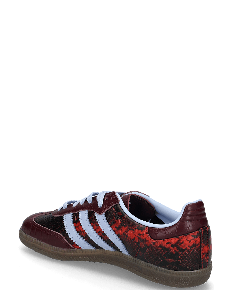adidas Originals - SAMBA OG W - tennised - maroon/bludaw/goldmt - 1