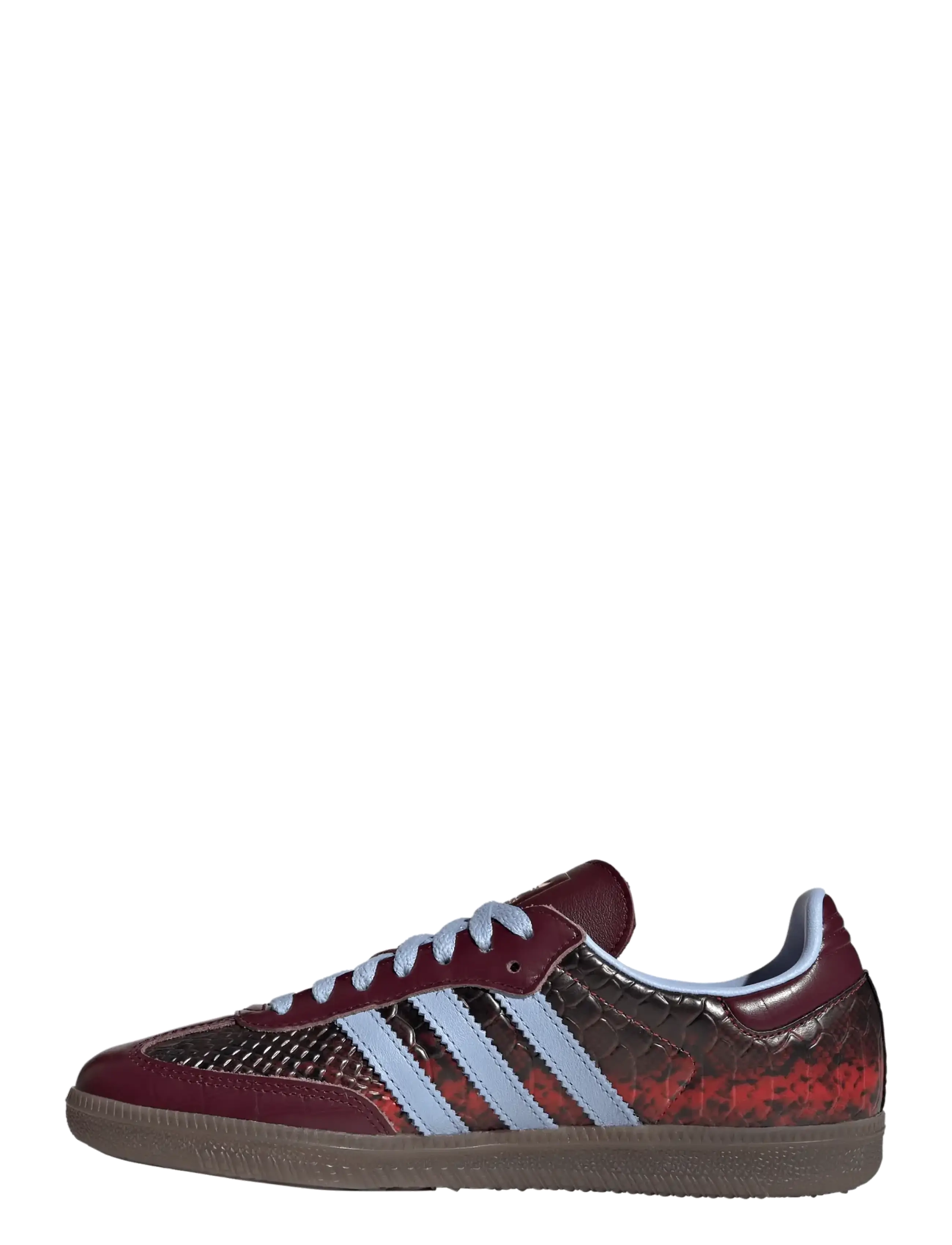 adidas Originals - SAMBA OG W - sügisene kokkuhoid - maroon/bludaw/goldmt - 2