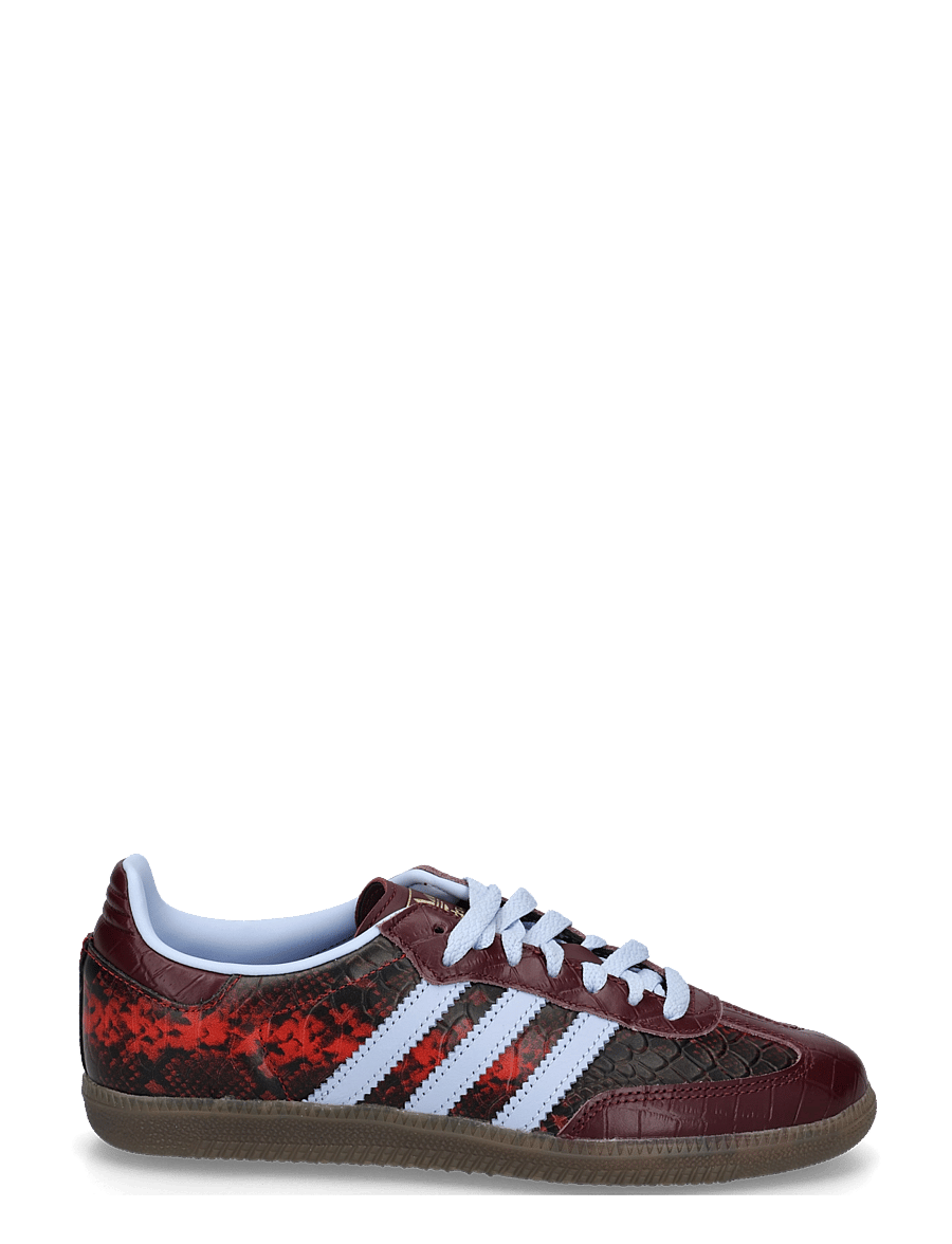 adidas Originals - SAMBA OG W - tennised - maroon/bludaw/goldmt - 2