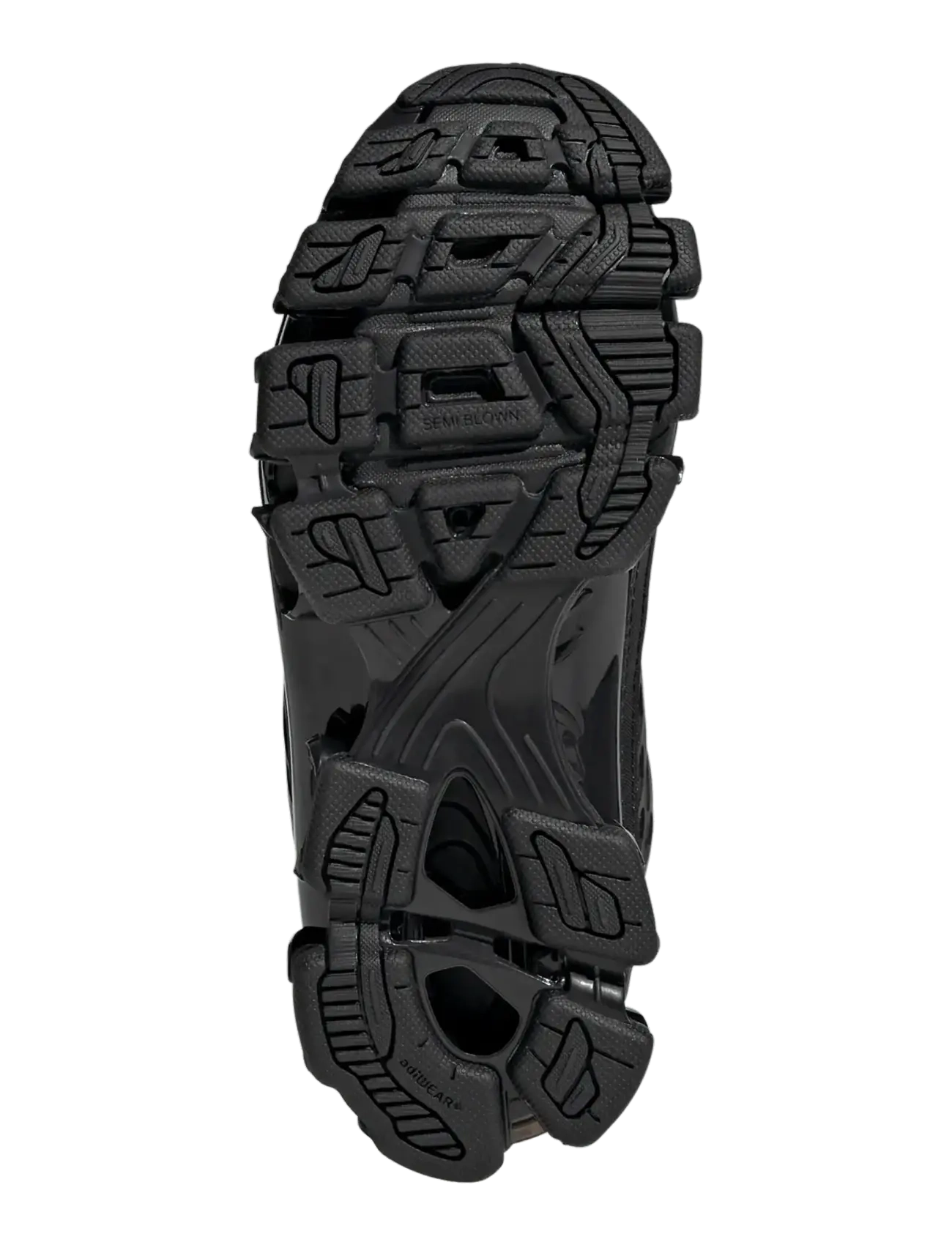 adidas Originals - MEGARIDE F50 J - lave sneakers - cblack/cblack/ironmt - 5