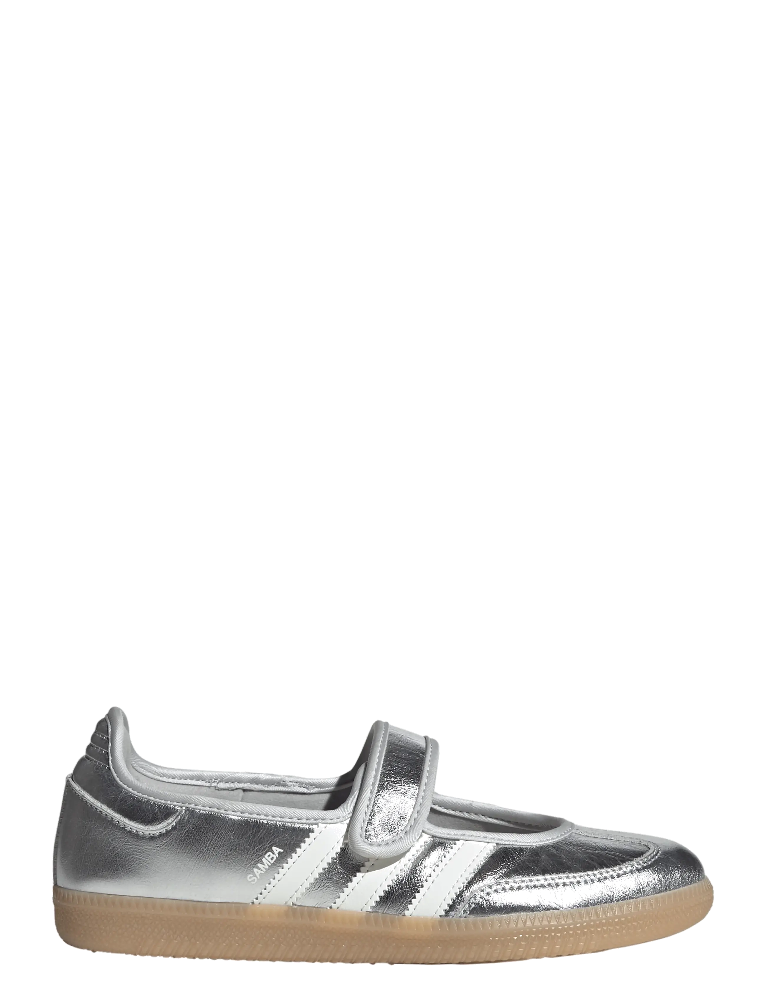 adidas Originals SAMBA JANE W - Sko - SILVMT/OWHITE/GUM4 / silver