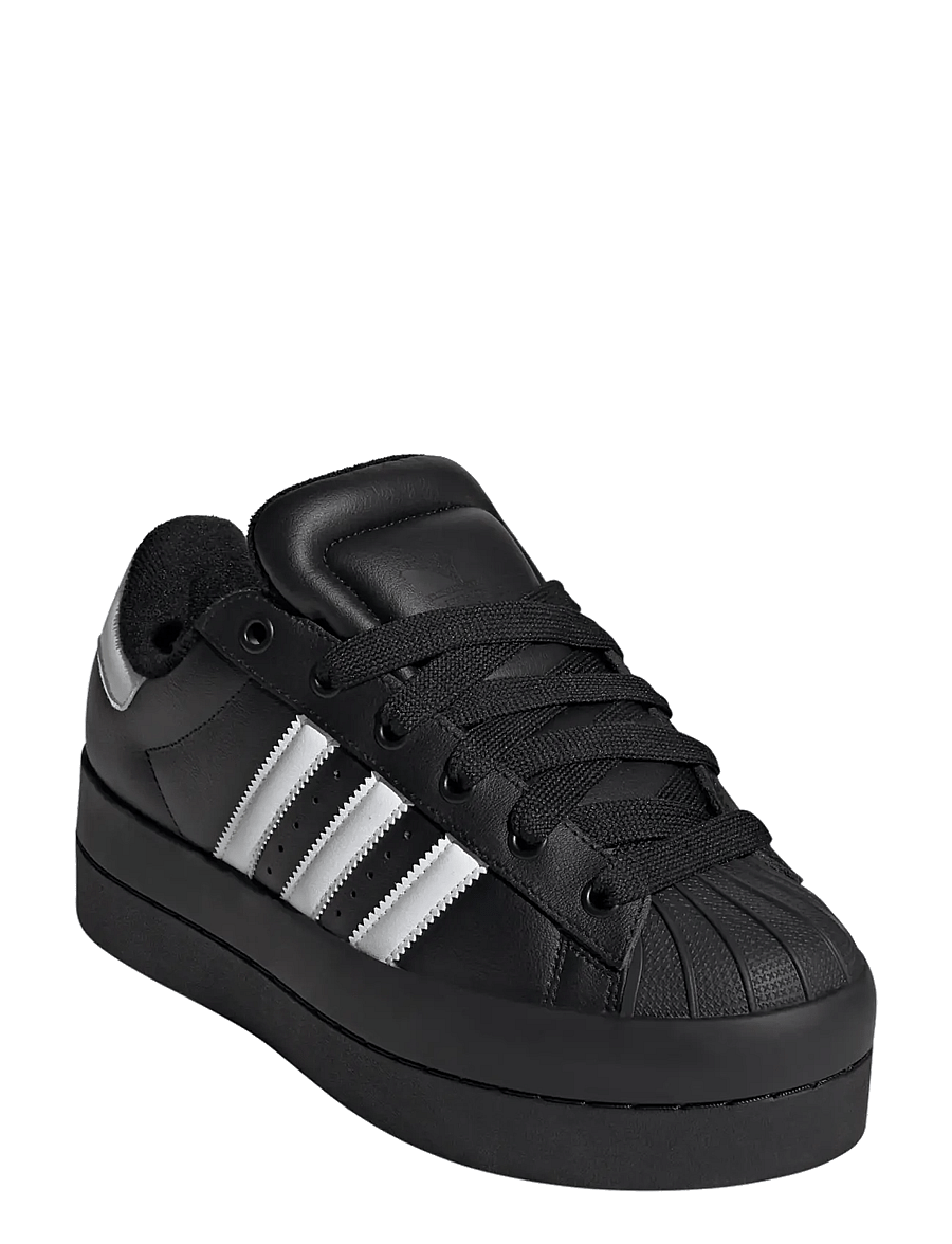 adidas Originals - SUPERSTAR STACK W - low top sneakers - cblack/ftwwht/cblack - 0