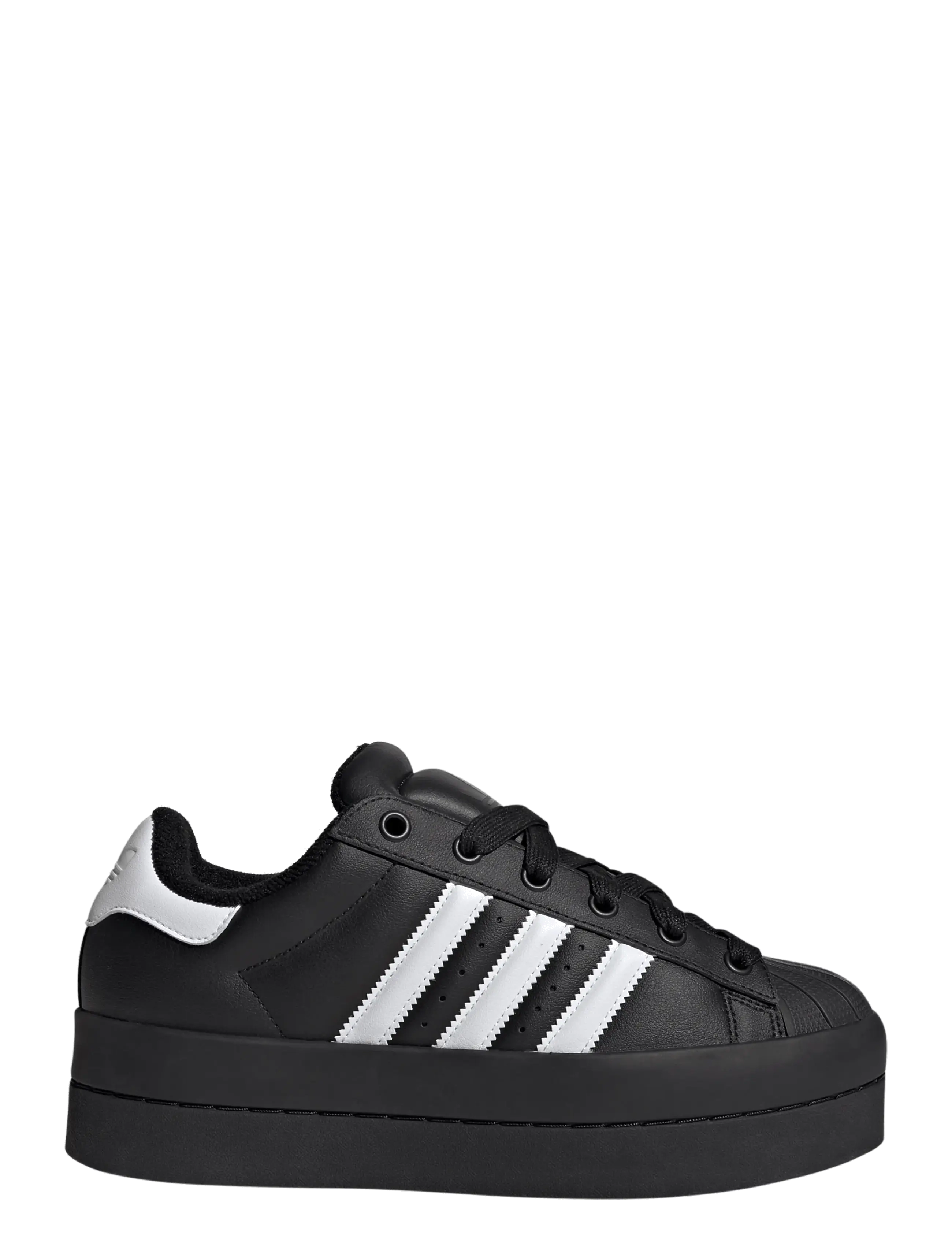 adidas Originals - SUPERSTAR STACK W - low top sneakers - cblack/ftwwht/cblack - 1
