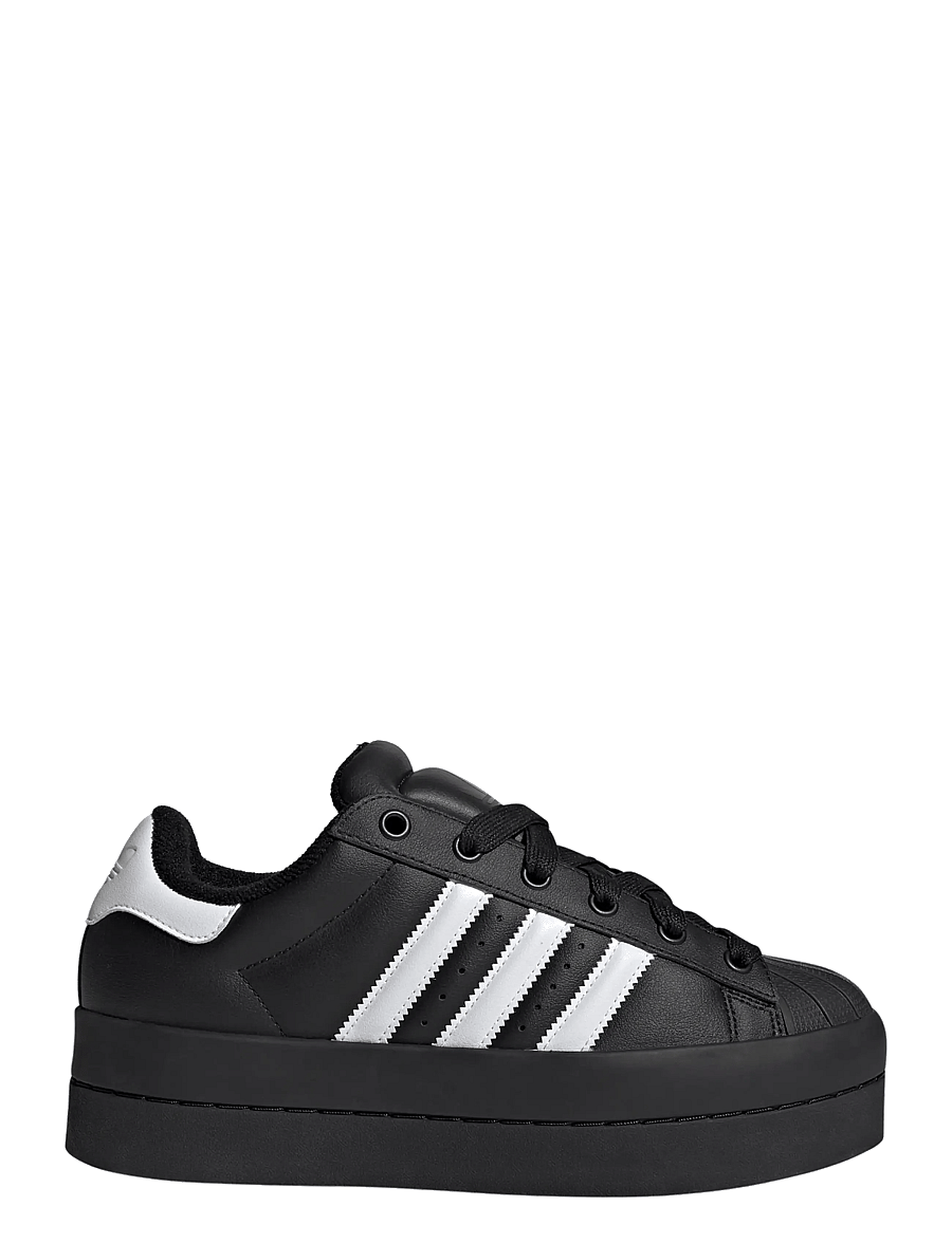 adidas Originals - SUPERSTAR STACK W - low top sneakers - cblack/ftwwht/cblack - 1