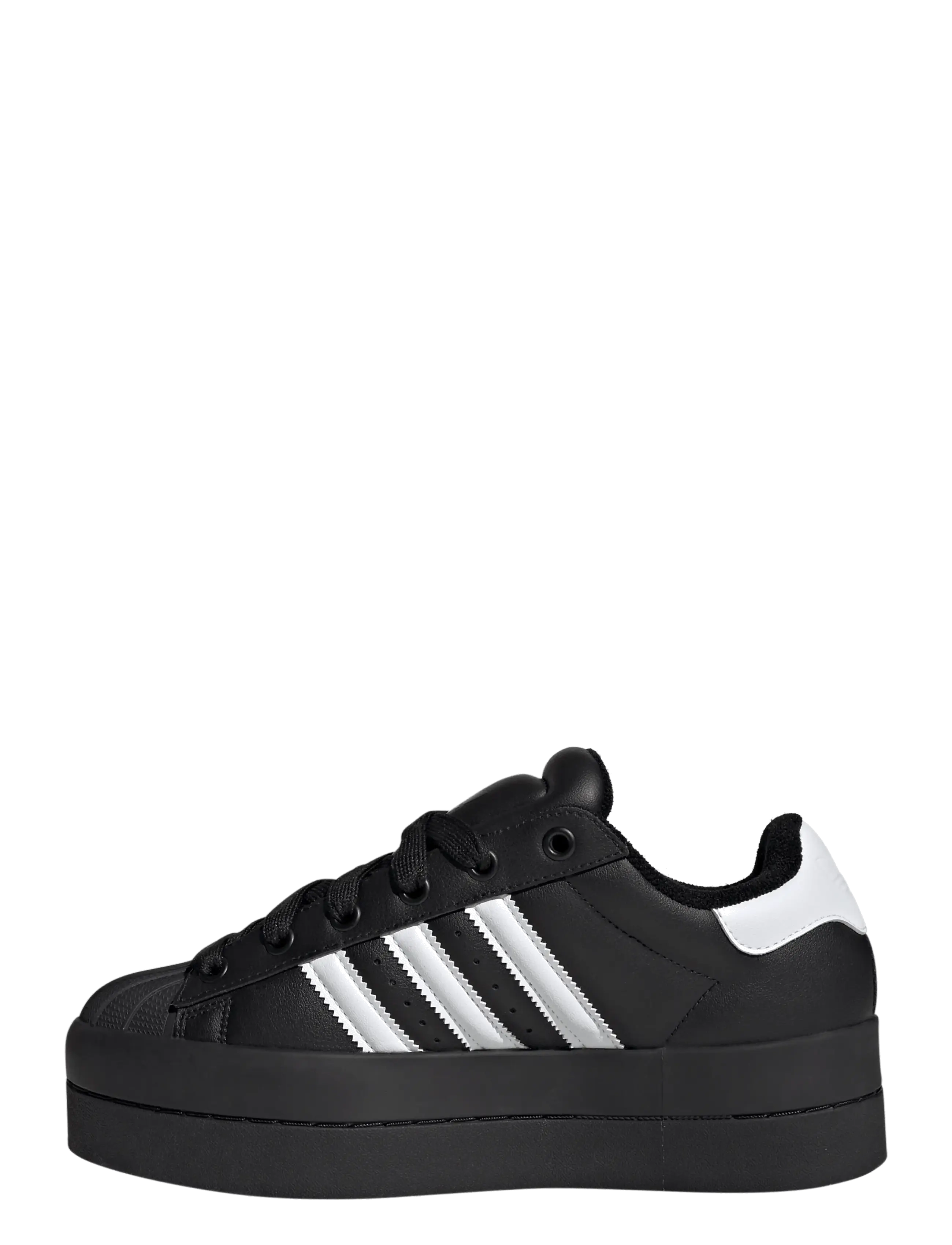 adidas Originals - SUPERSTAR STACK W - low top sneakers - cblack/ftwwht/cblack - 2