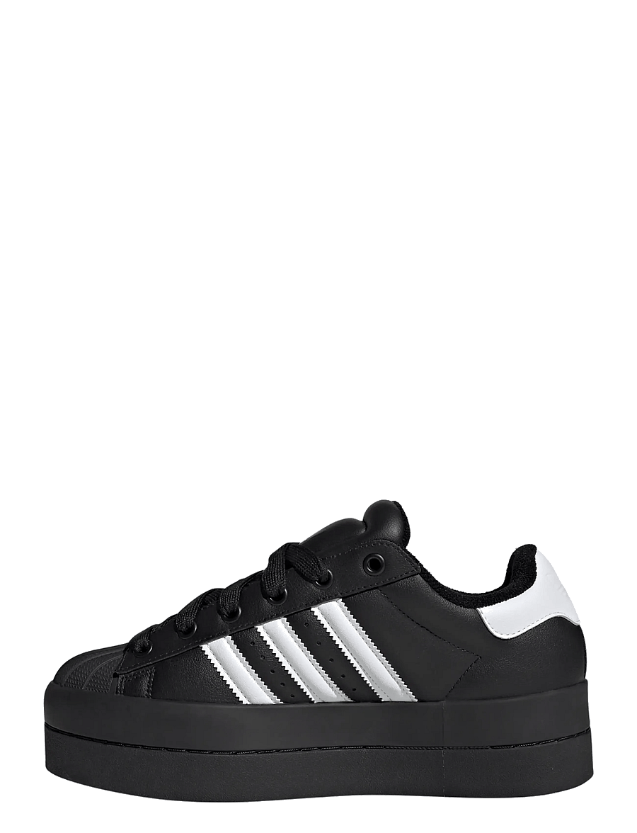 adidas Originals - SUPERSTAR STACK W - low top sneakers - cblack/ftwwht/cblack - 2