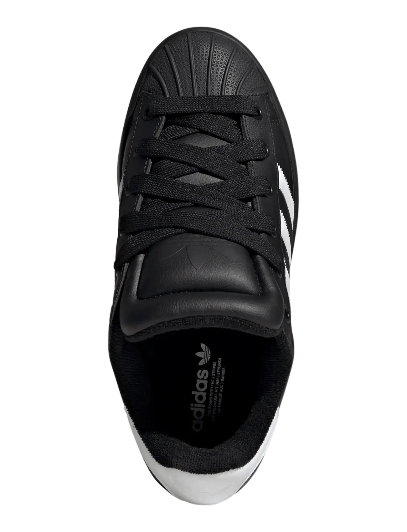 adidas Originals - SUPERSTAR STACK W - low top sneakers - cblack/ftwwht/cblack - 4