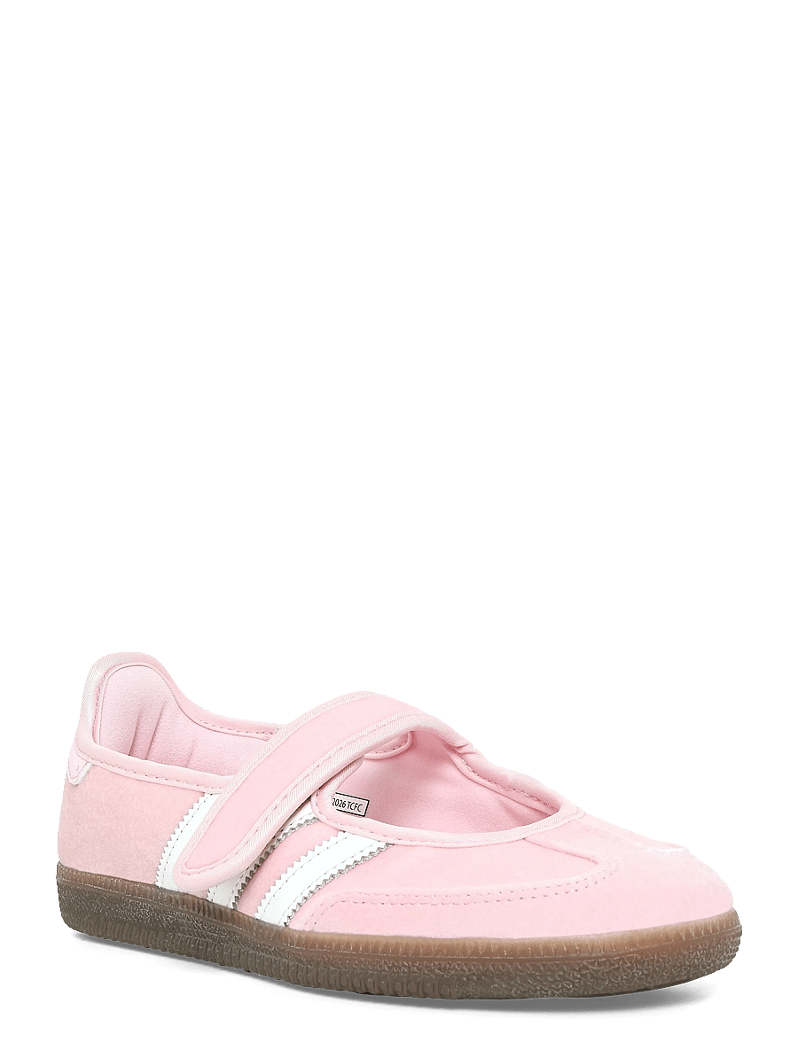 adidas Originals - SAMBA JANE W - lave sneakers - clpink/ftwwht/gum5 - 0