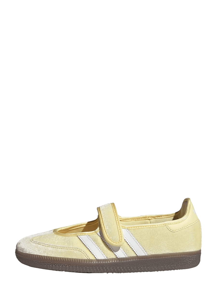 adidas Originals - SAMBA JANE W - low top sneakers - almyel/ftwwht/gum5 - 1