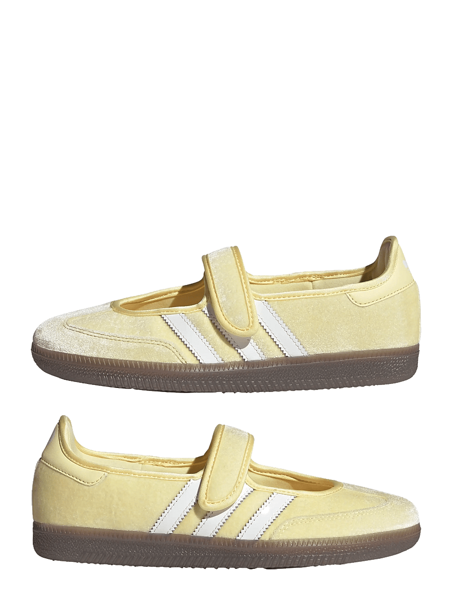 adidas Originals - SAMBA JANE W - low top sneakers - almyel/ftwwht/gum5 - 3