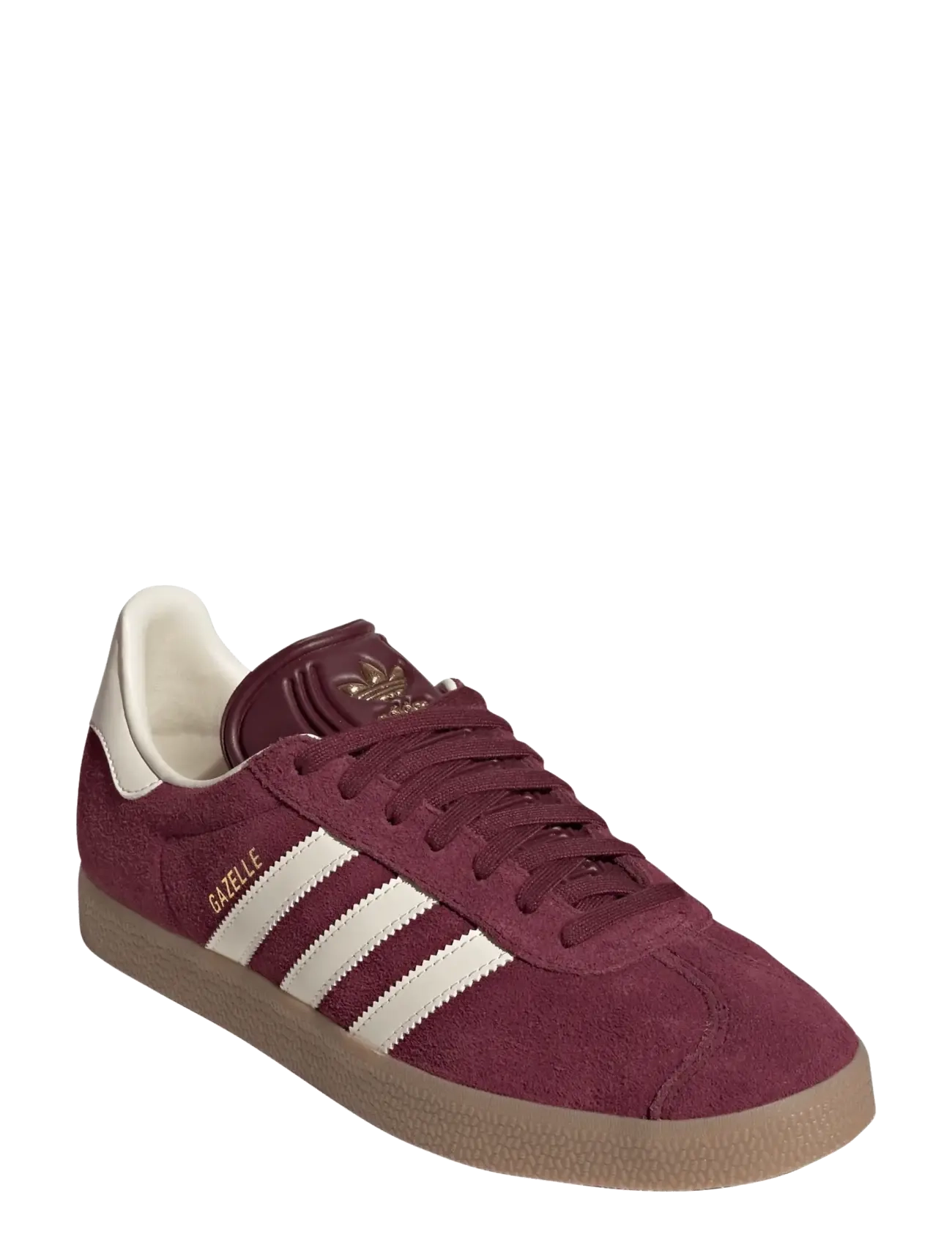 adidas Originals GAZELLE - Sko - MAROON/CREWHT/GUM4 / burgundy