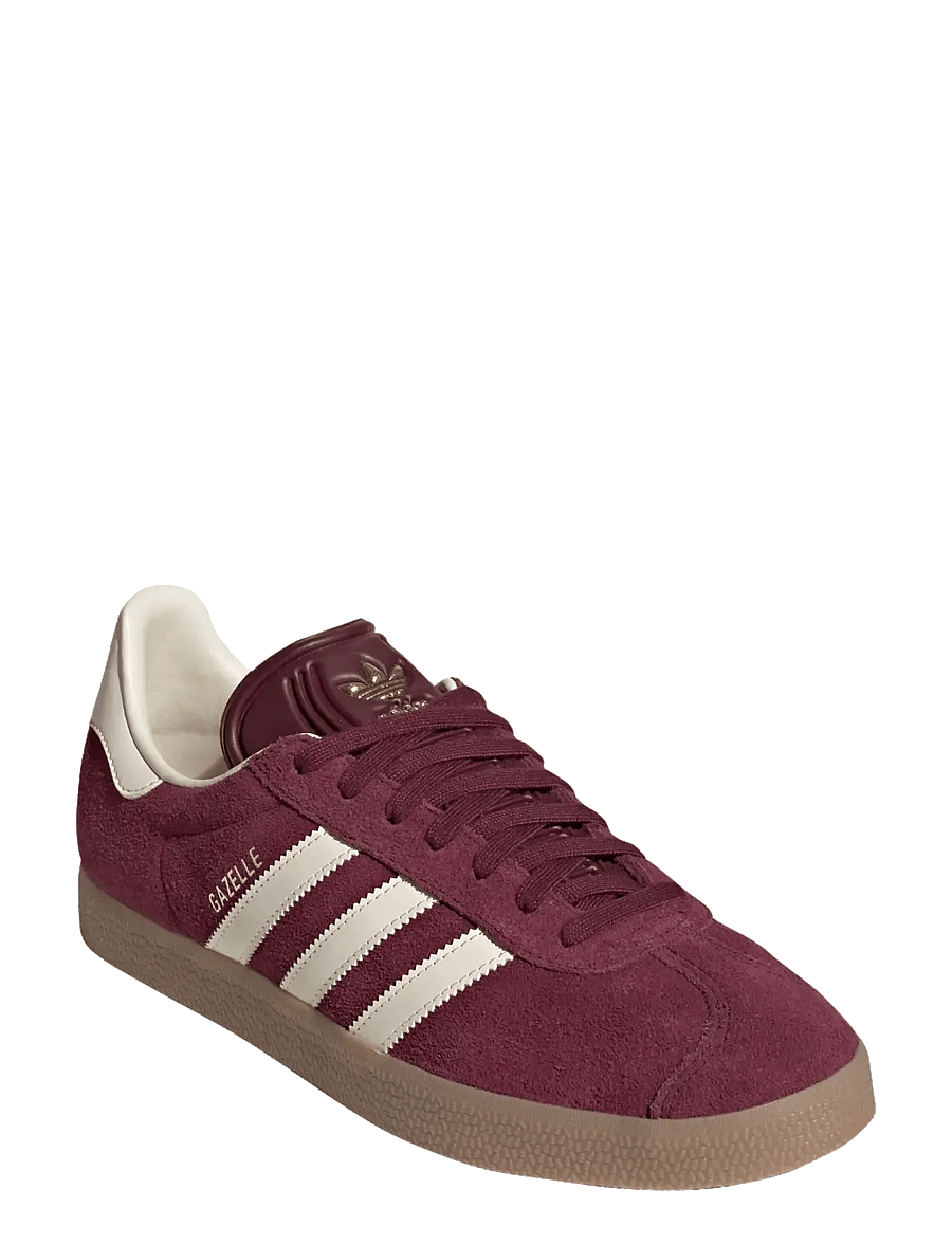 adidas Originals - GAZELLE - niedriger schnitt - maroon/crewht/gum4 - 0