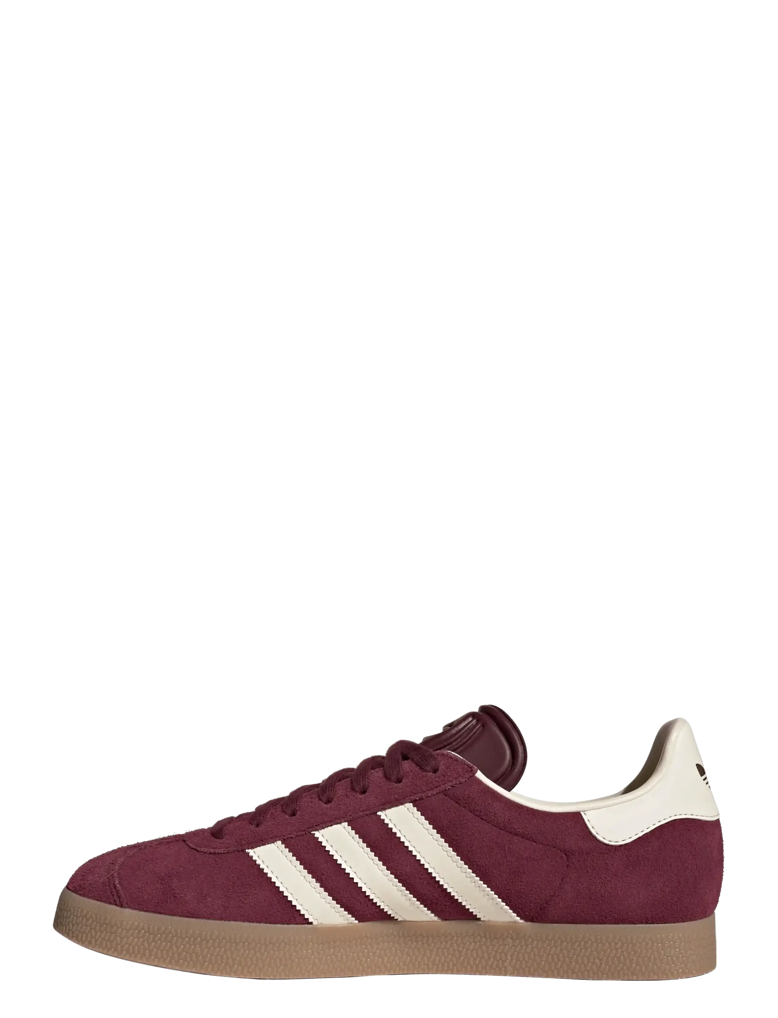 adidas Originals - GAZELLE - lave sneakers - maroon/crewht/gum4 - 2