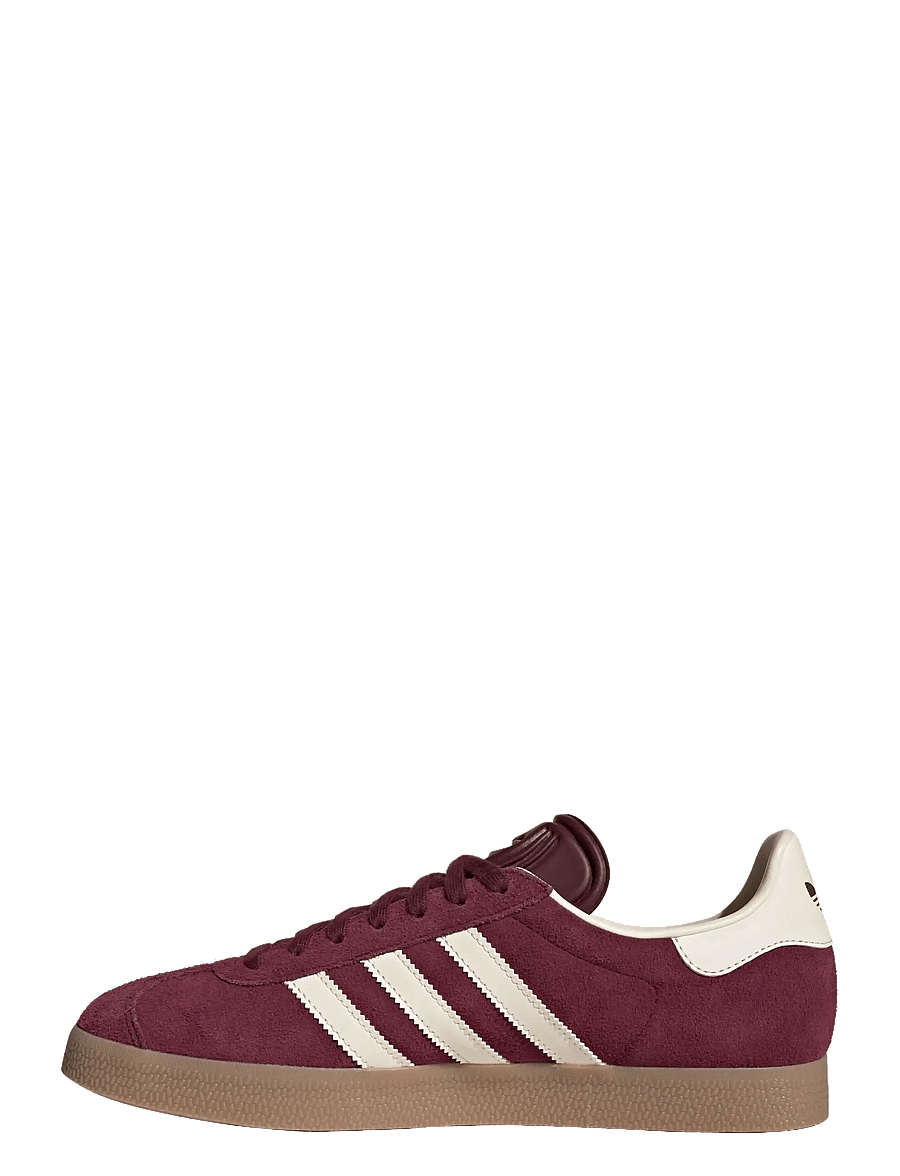 adidas Originals - GAZELLE - niedriger schnitt - maroon/crewht/gum4 - 2