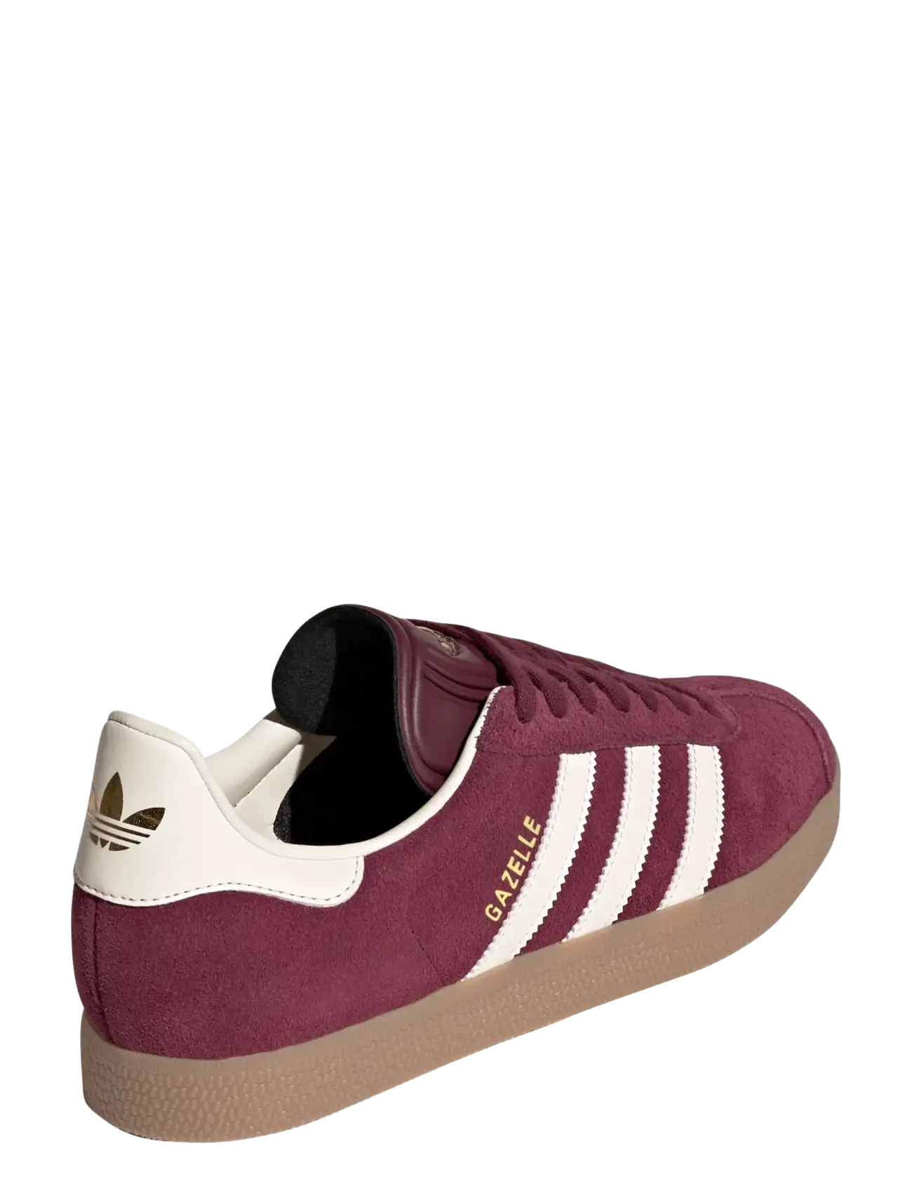 adidas Originals - GAZELLE - lave sneakers - maroon/crewht/gum4 - 3
