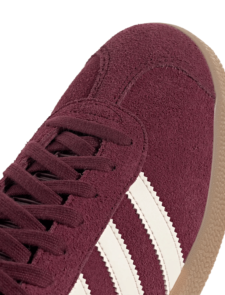 adidas Originals - GAZELLE - niedriger schnitt - maroon/crewht/gum4 - 5