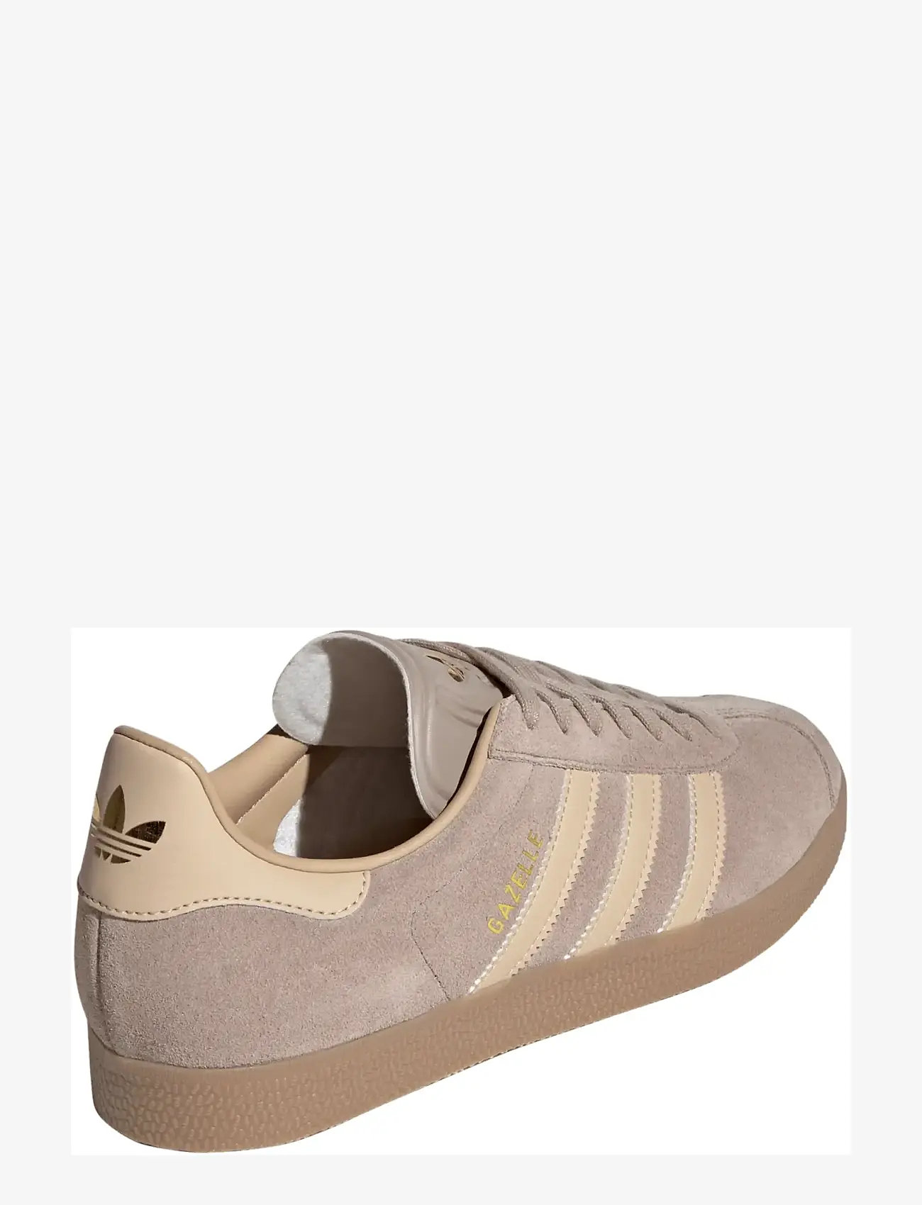 adidas Originals - GAZELLE - låga sneakers - chabrn/ftwwht/gum4 - 3