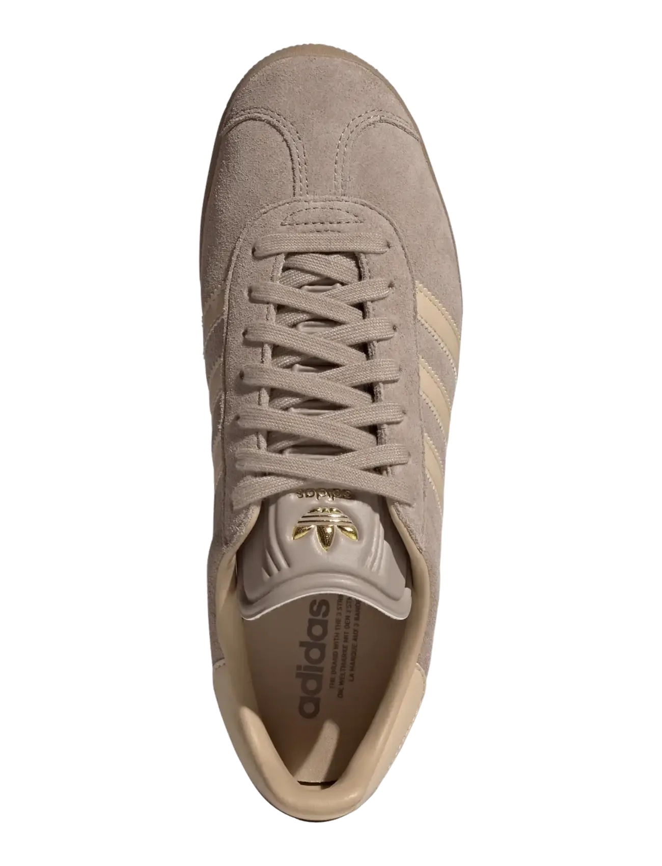 adidas Originals - GAZELLE - lave sneakers - chabrn/ftwwht/gum4 - 4