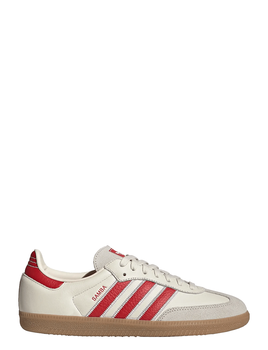 adidas Originals - SAMBA OG - niedriger schnitt - owhite/betsca/gum4 - 1