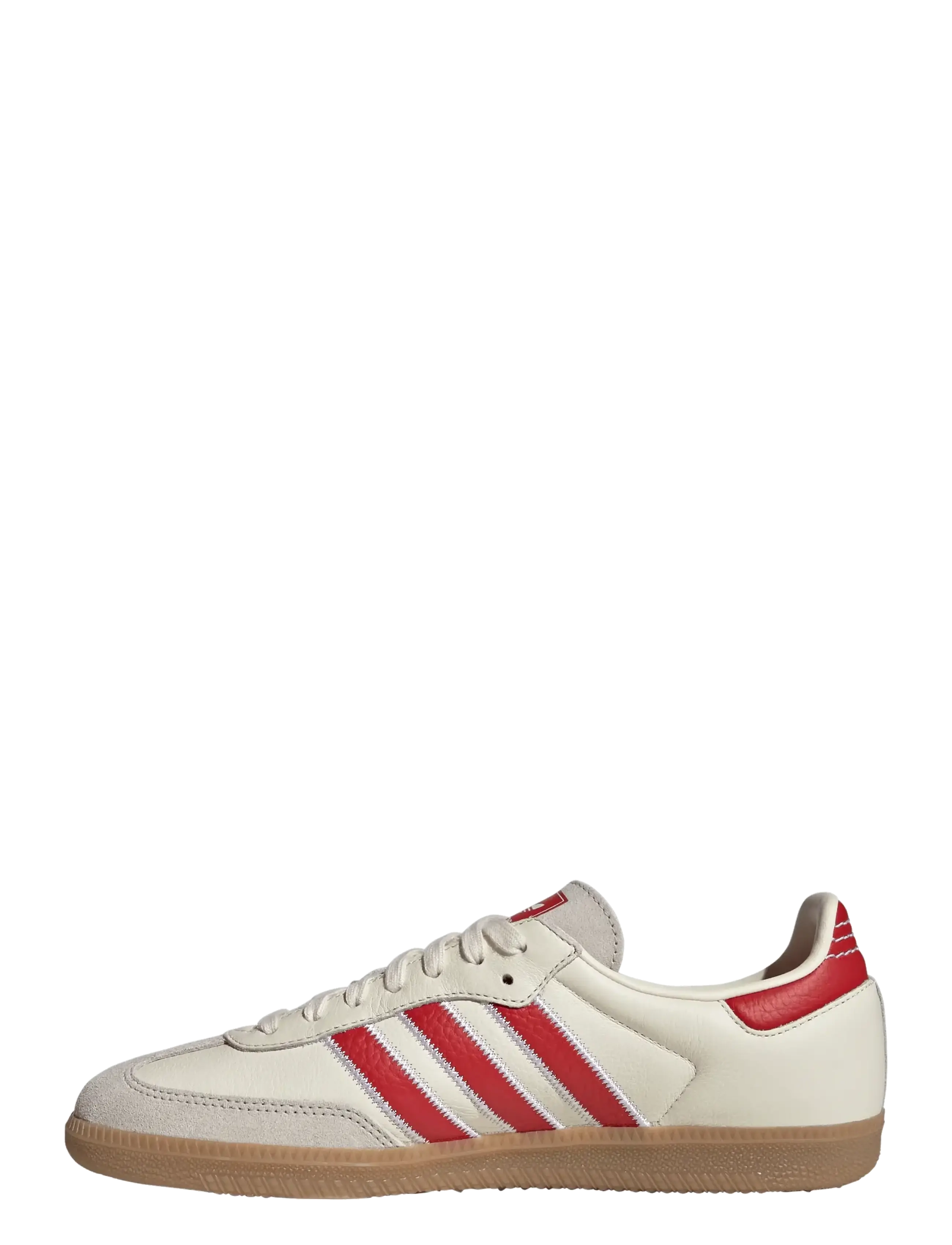 adidas Originals - SAMBA OG - niedriger schnitt - owhite/betsca/gum4 - 2
