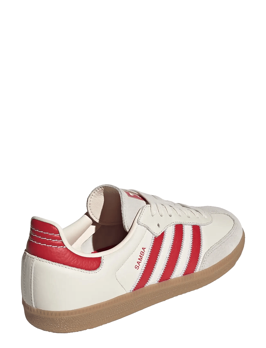 adidas Originals - SAMBA OG - niedriger schnitt - owhite/betsca/gum4 - 3