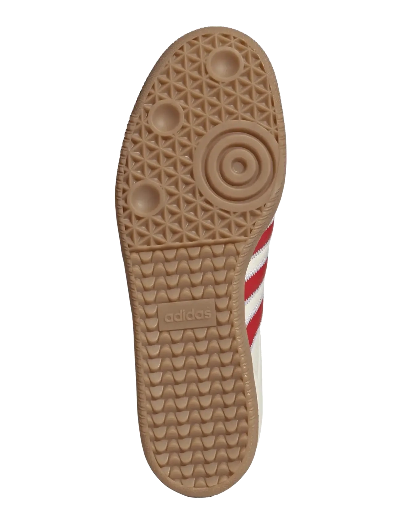 adidas Originals - SAMBA OG - niedriger schnitt - owhite/betsca/gum4 - 5