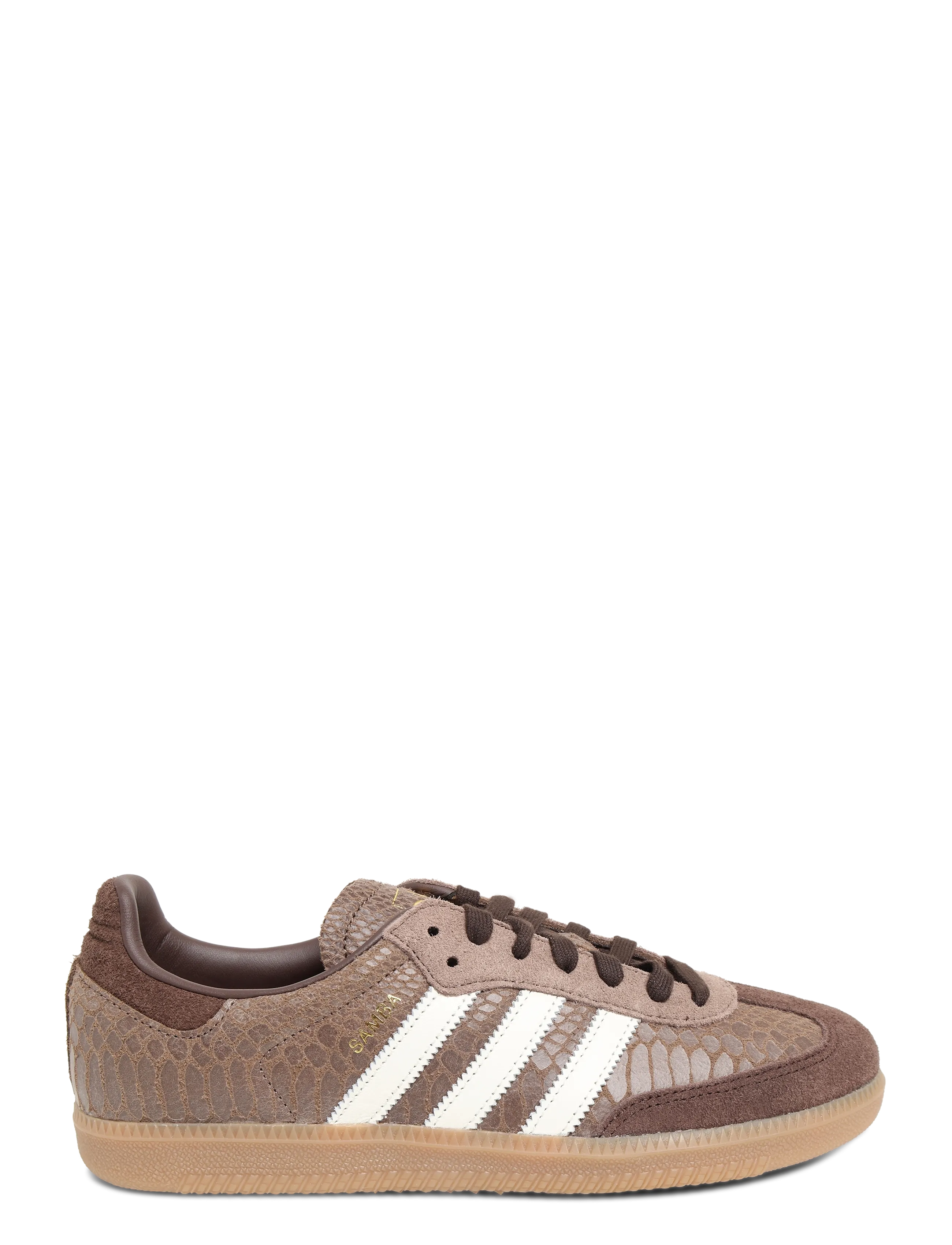 adidas Originals - SAMBA OG - låga sneakers - earstr/owhite/gum4 - 2