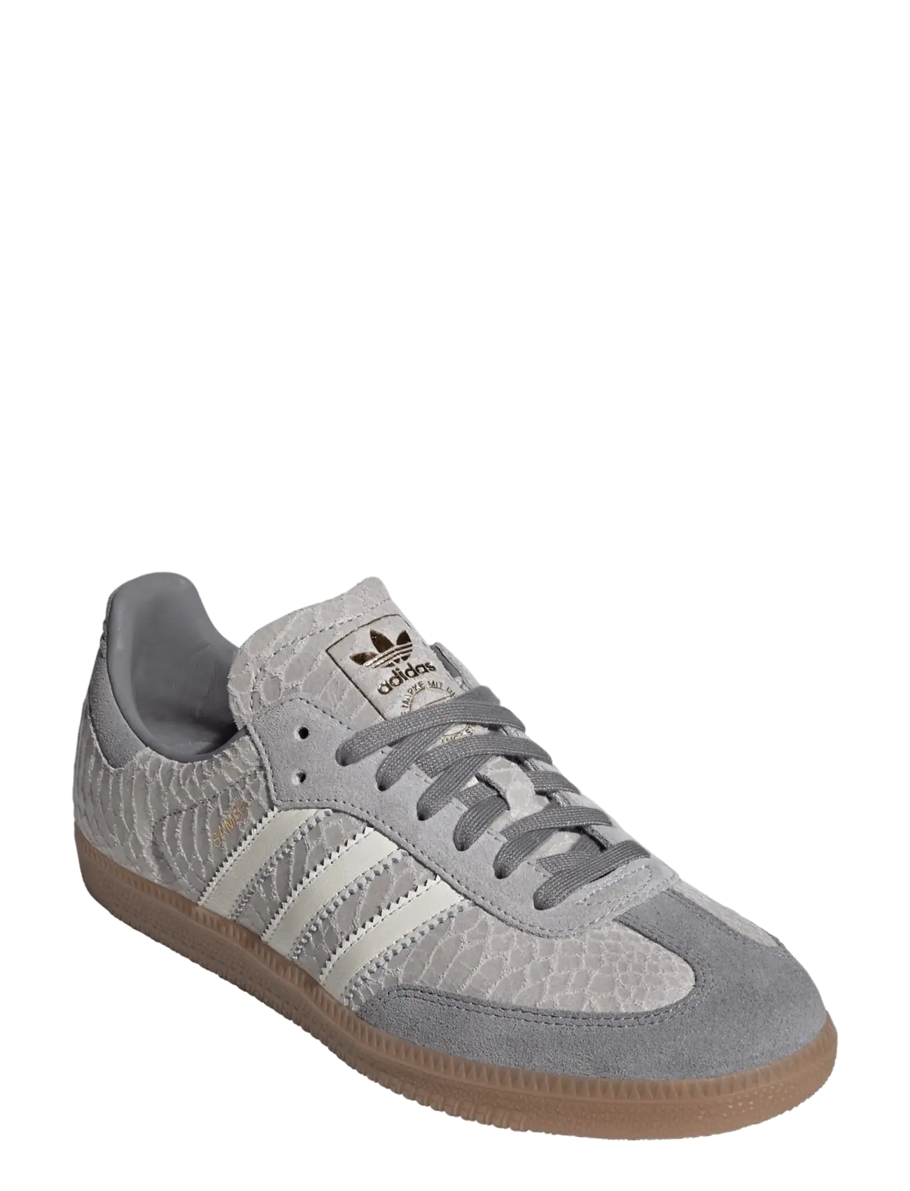 adidas Originals SAMBA OG - Shoes - GRETWO/OWHITE/GUM4 / grey